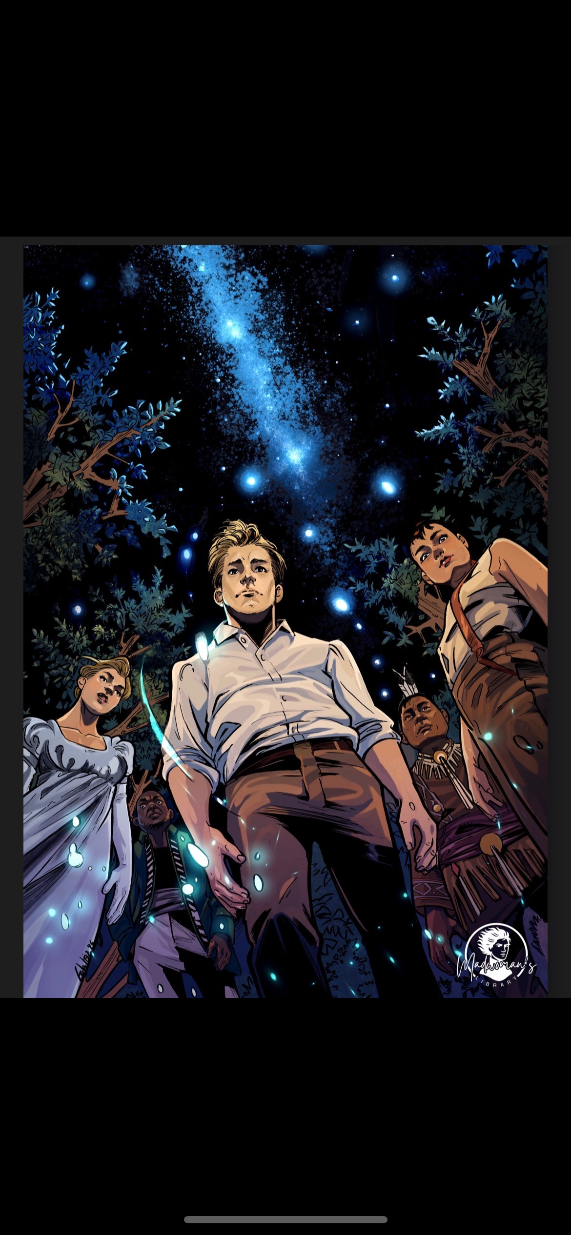 Black Star #1 Madwoman’s Library Exclusive Variant Cover (Preorder Release Date 7/29/2026)