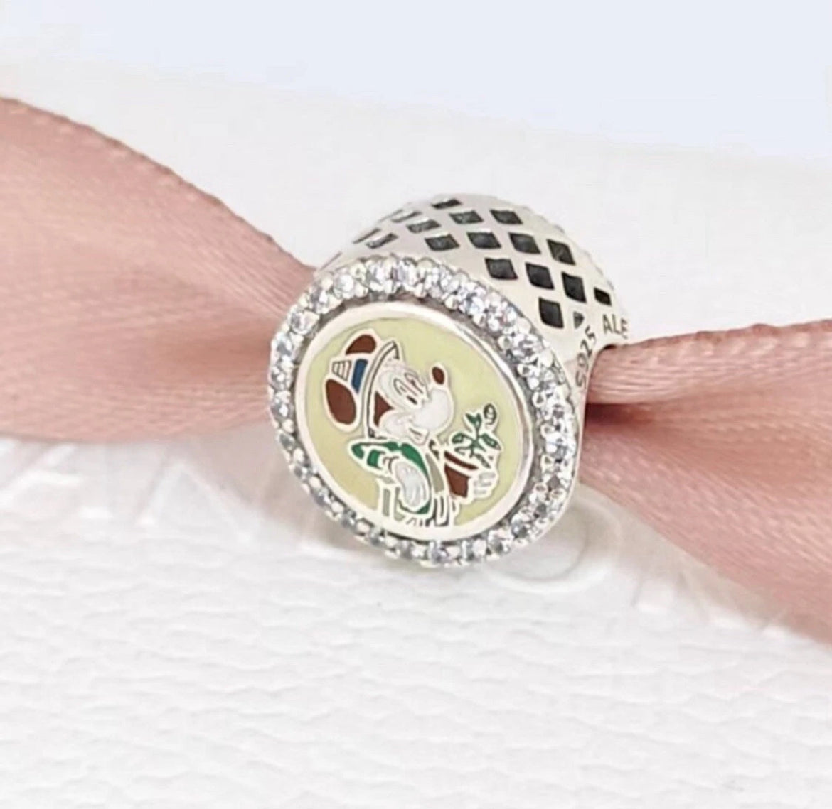Pandora Disney Parks Exclusive Charm Mickey Flower & Garden Show 2023 Retired