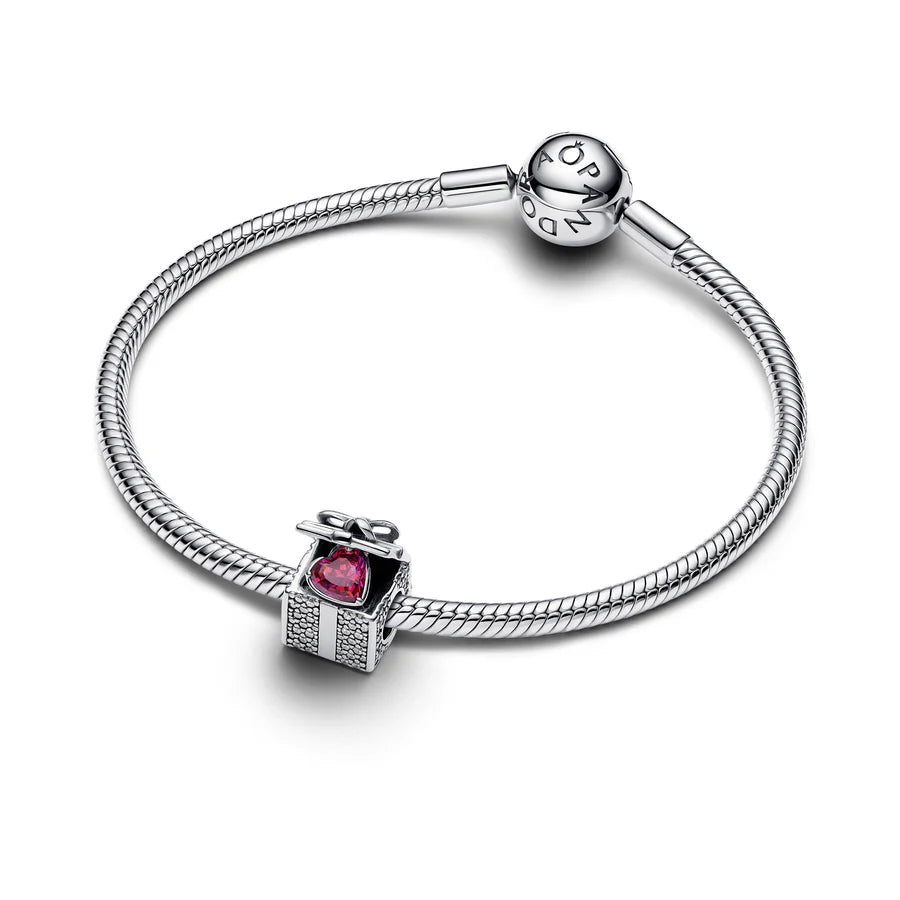 PANDORA SPARKLING GIFT BOX CHARM 793603C01