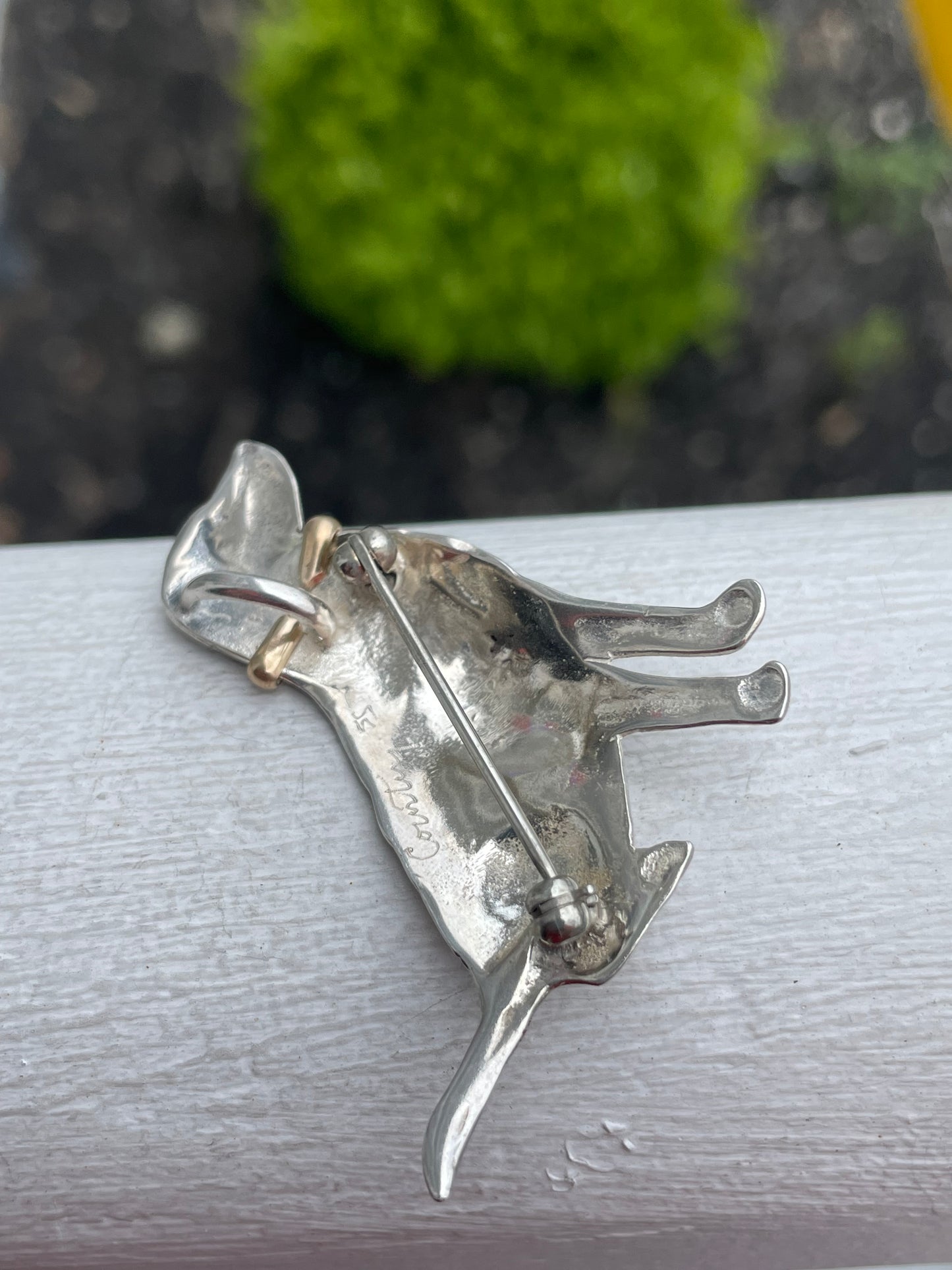 925 Sterling Silver Courtney Design Labrador Retriever Pendant/Pin