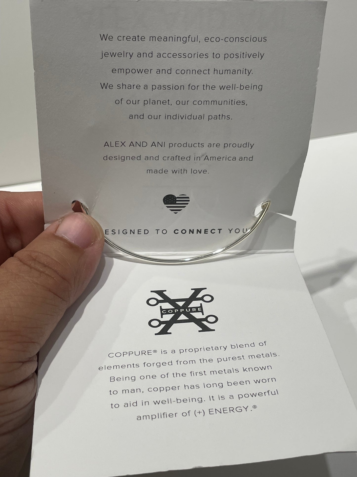 Alex and Ani Jesus Faith & Hope Silver Tone Bracelet