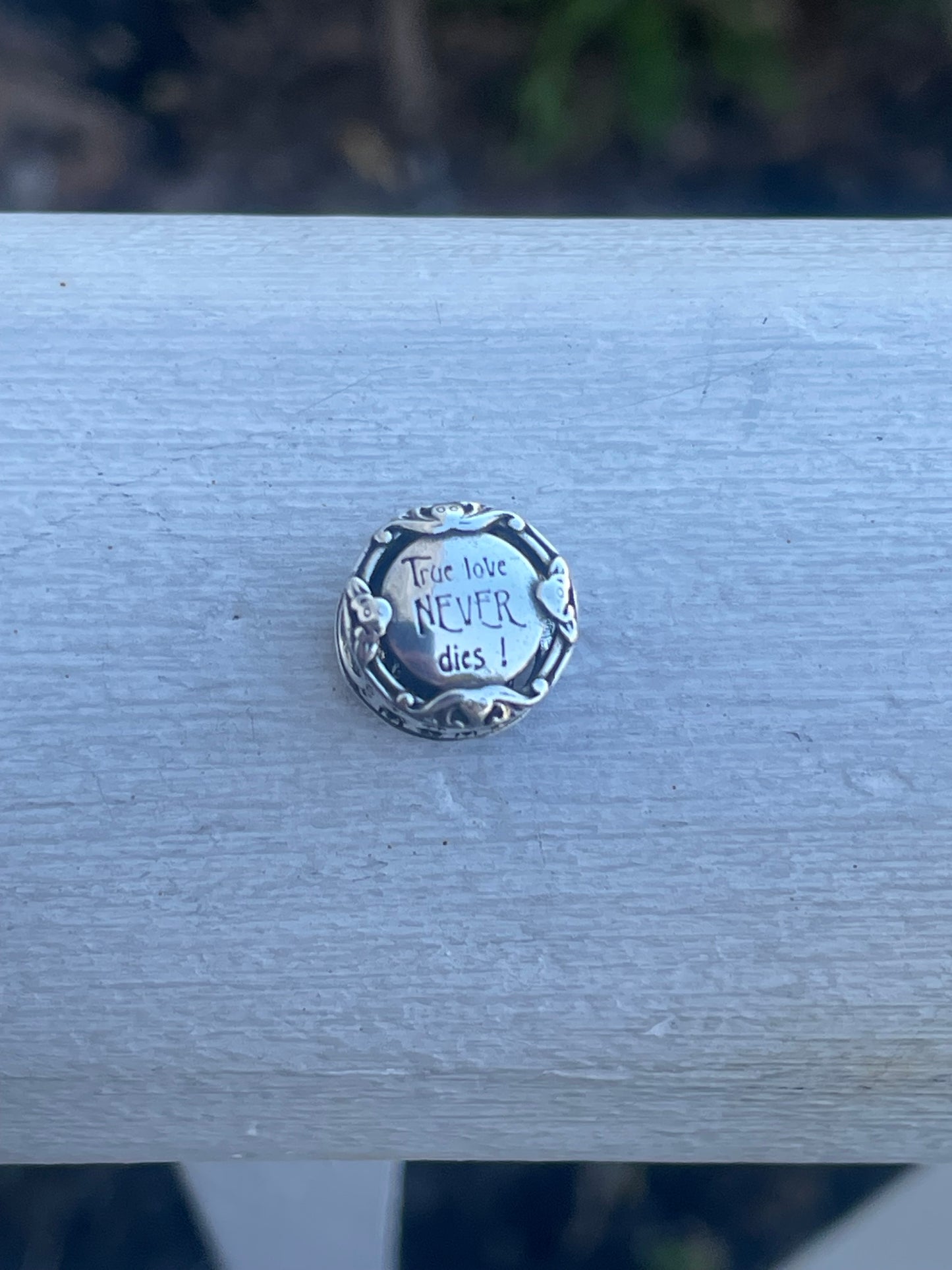 Pandora Nightmare Before Christmas Jack & Sally True Love Never Dies Charm