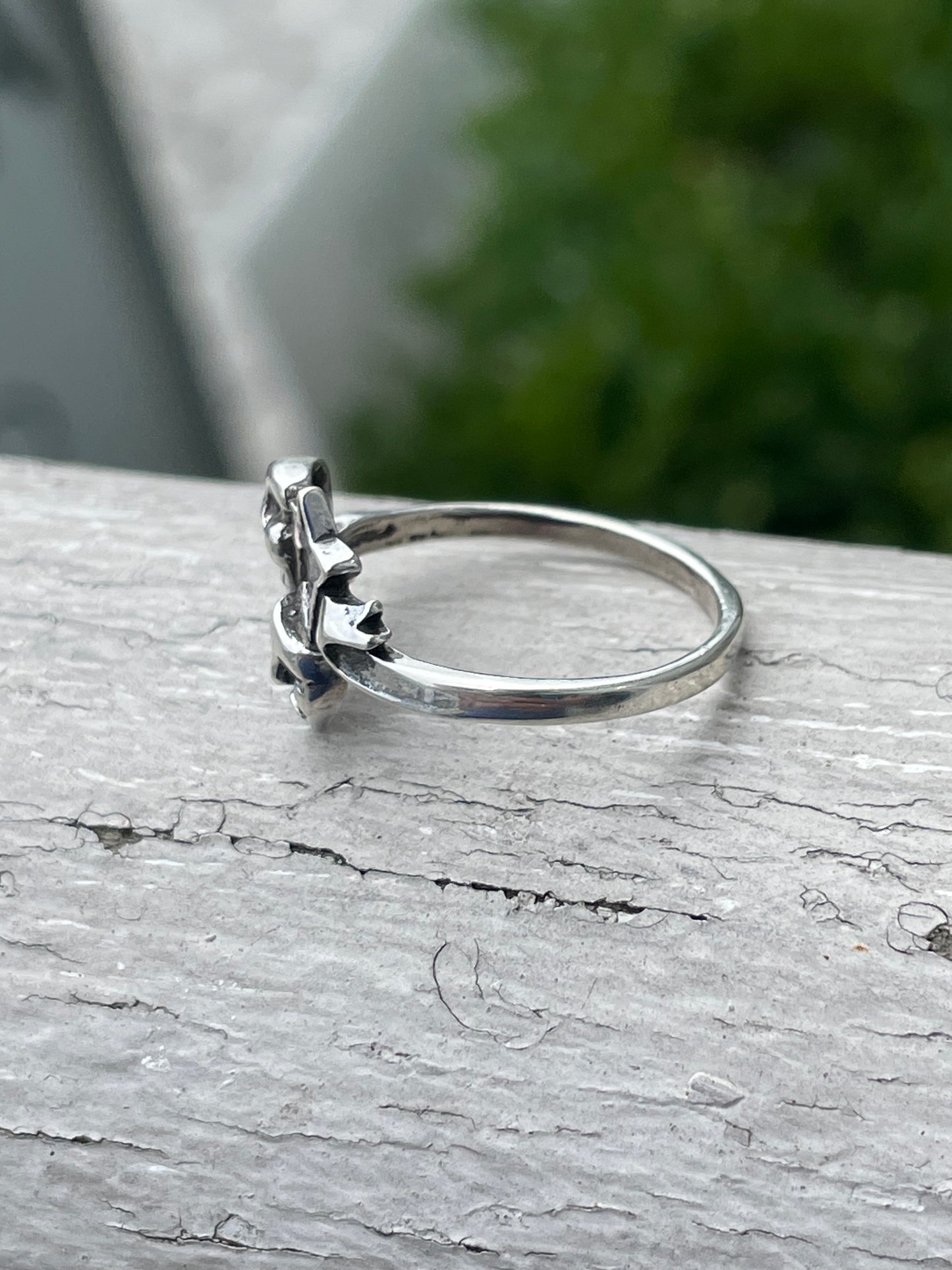 925 Sterling Silver Comedy & Tragedy Mask Ring