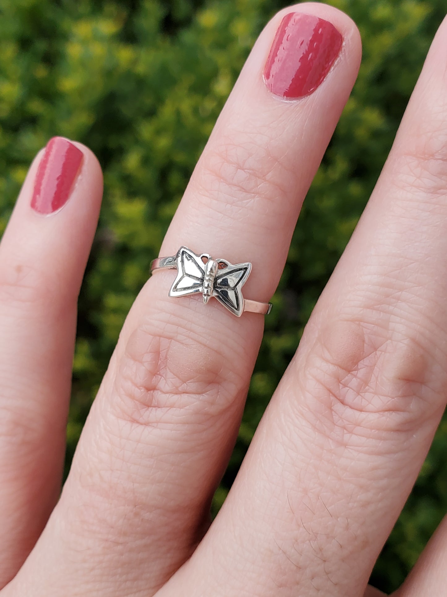 925 Sterling Silver Butterfly 🦋 Toe Ring