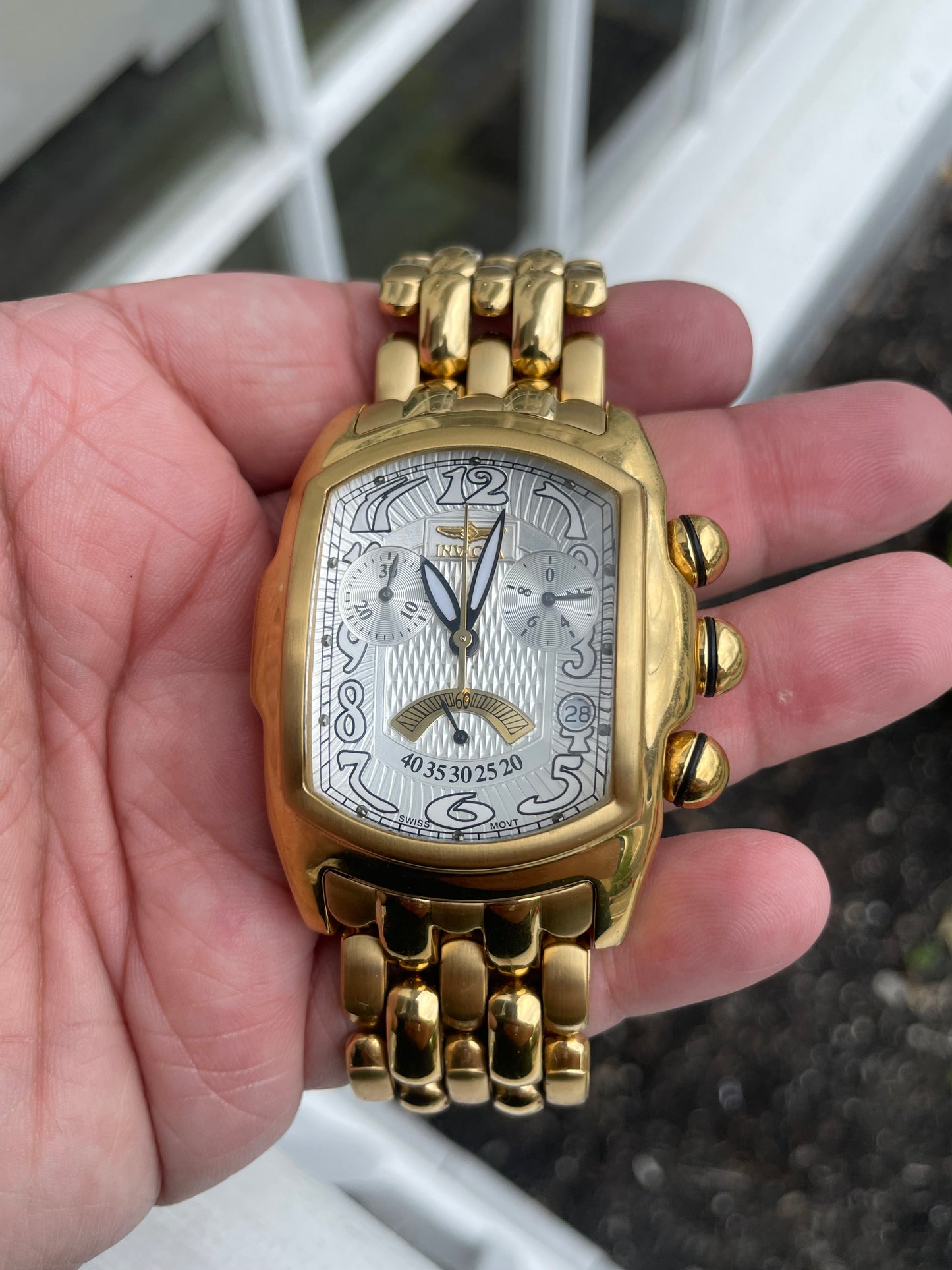 Men’s Invicta Goldtone Watch Model 2223