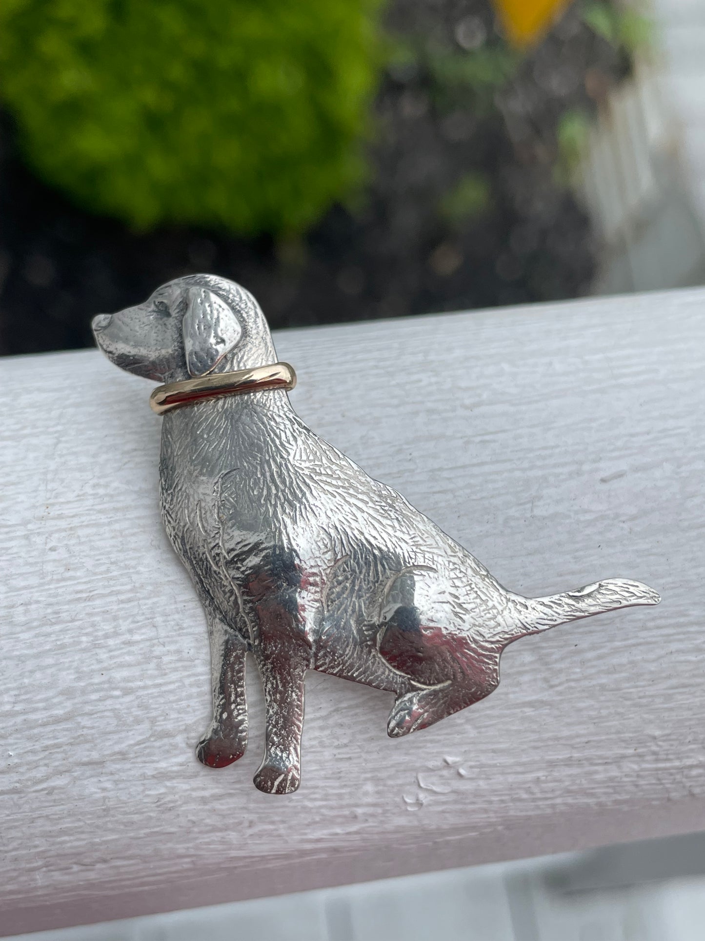 925 Sterling Silver Courtney Design Labrador Retriever Pendant/Pin