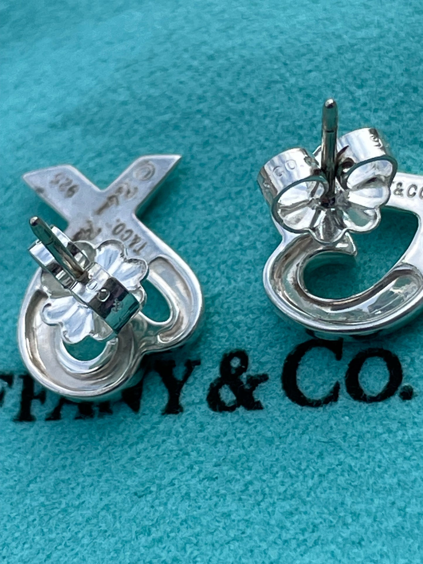 Genuine Tiffany&Co Paloma Picasso Loving Heart Earrings