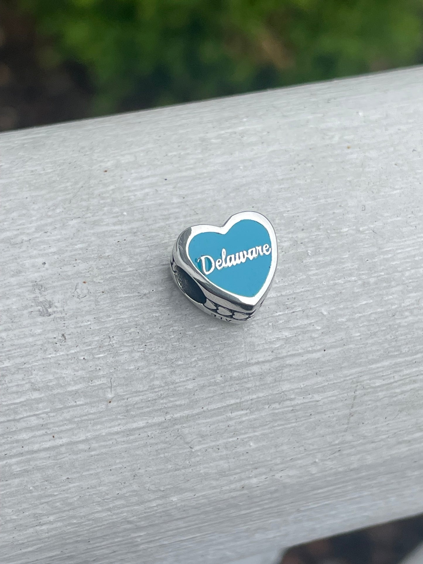 Pandora Delaware Exclusive Scenic Travel Heart Charm