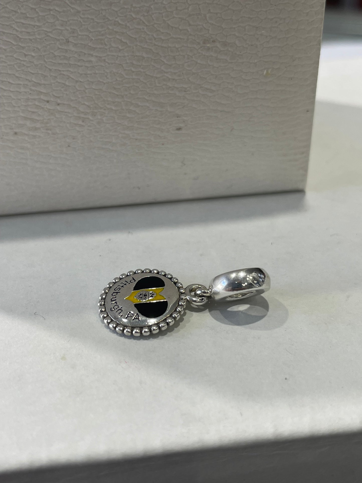 Pandora Pittsburgh Pennsylvania Exclusive Flag Dangle Charm