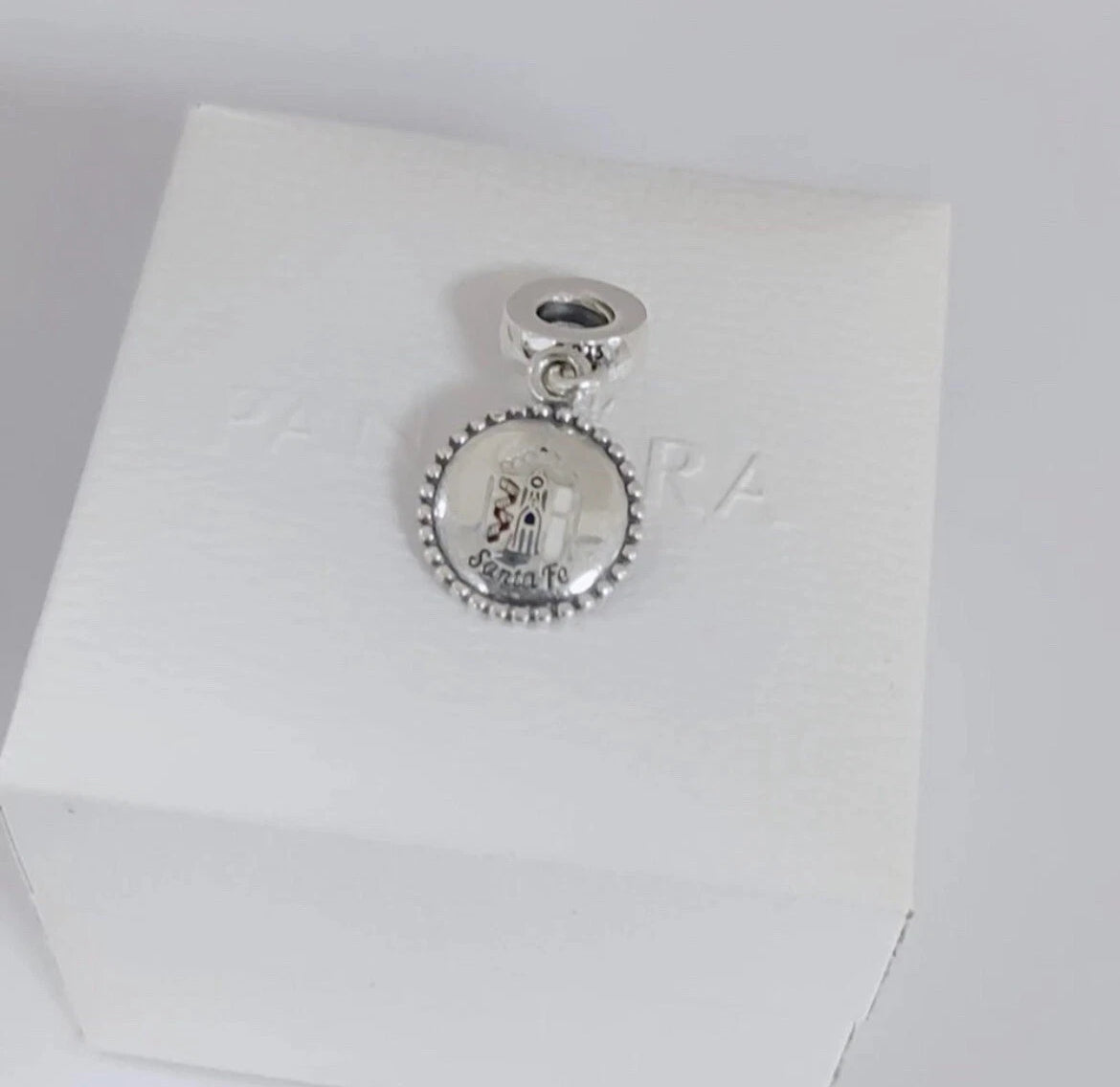 Pandora Santa Fe New Mexico State Exclusive Dangle Moments Charm