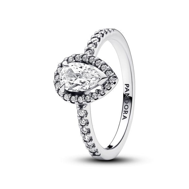 Pandora Sparkling Pear Halo Ring
192835C01 Size 5