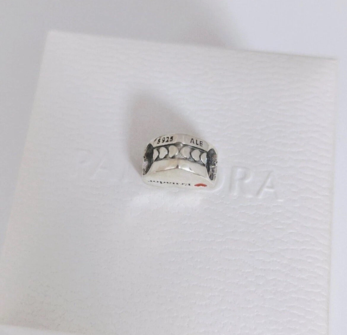 Pandora Ecuador Country Heart Flag Exclusive Travel Charm