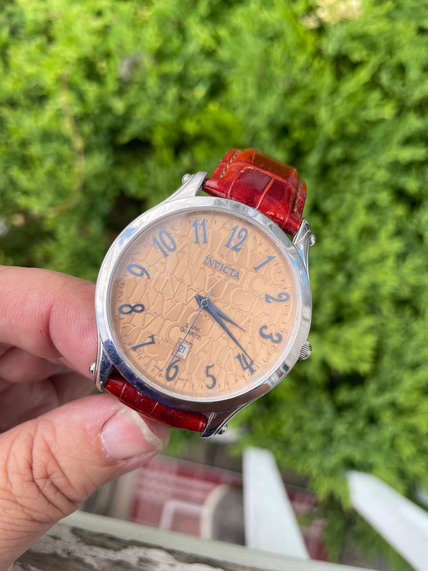 Invicta Stainless Steel 5ATM Quartz Watch