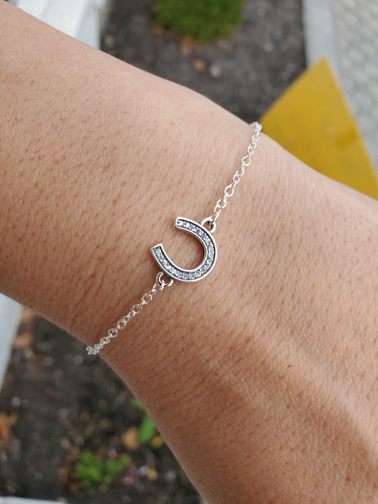 Pandora Lucky Horseshoe Silver Bracelet