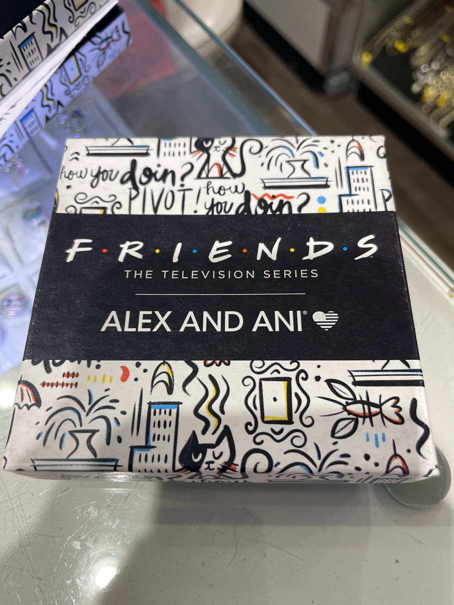 Alex and Ani Friends the TV Show English Trifle Bracelet AS20EBFRD3SS