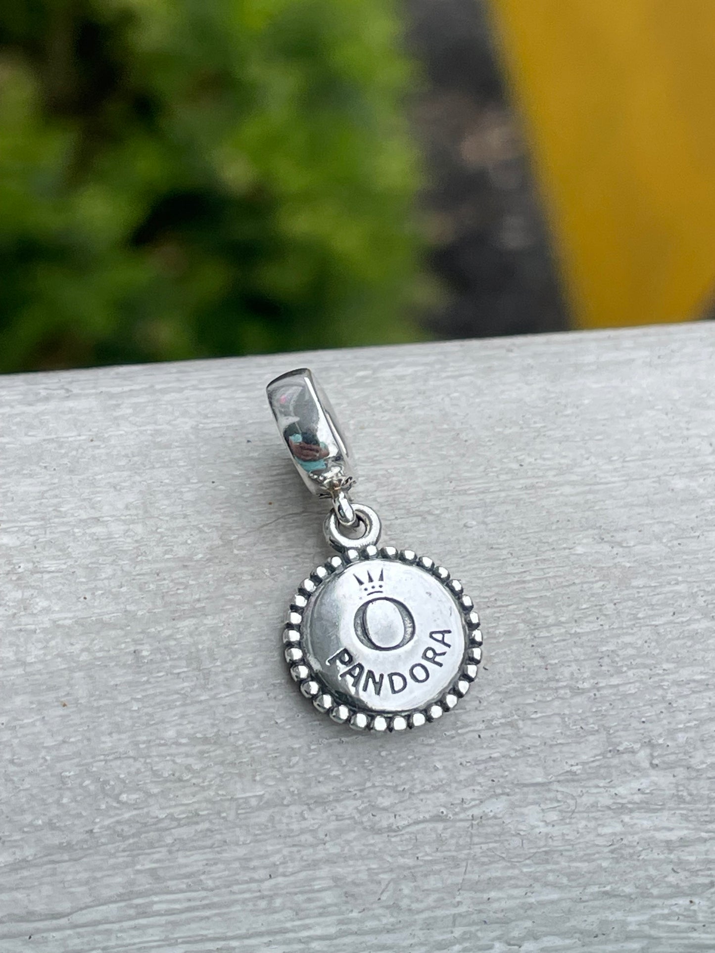 Pandora Bloomingdale’s Medium Brown Bag New York City Exclusive Dangle Travel Charm