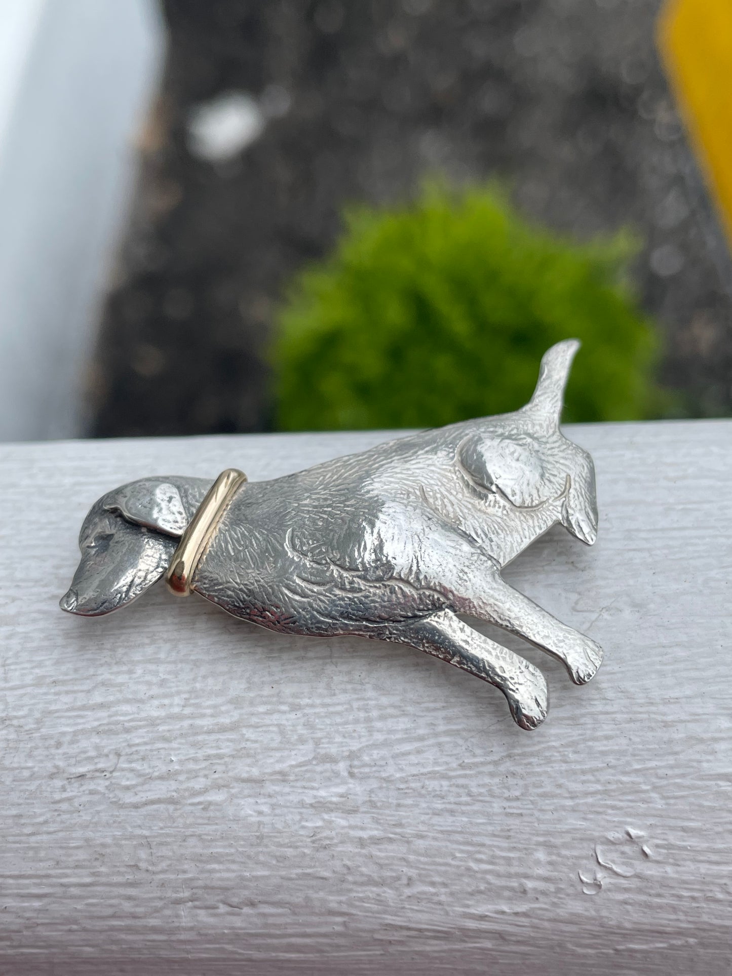 925 Sterling Silver Courtney Design Labrador Retriever Pendant/Pin