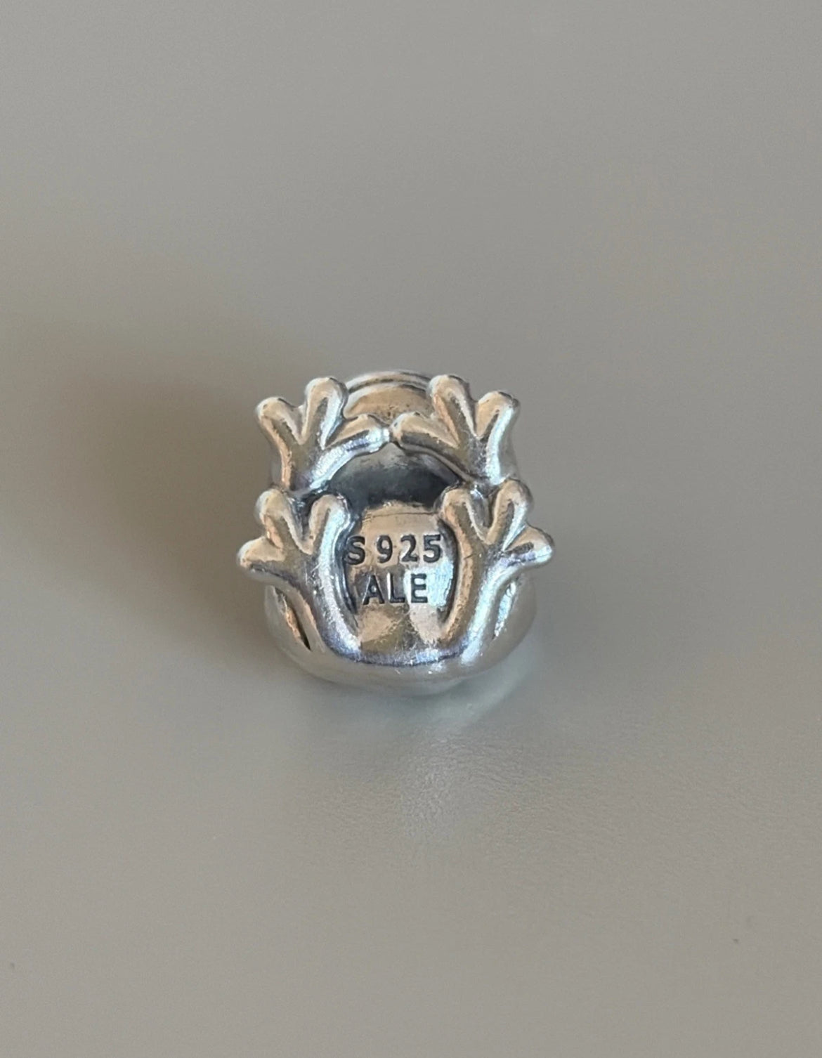 Retired Pandora Frog Prince Charm w/ 14k Gold Crown 791118