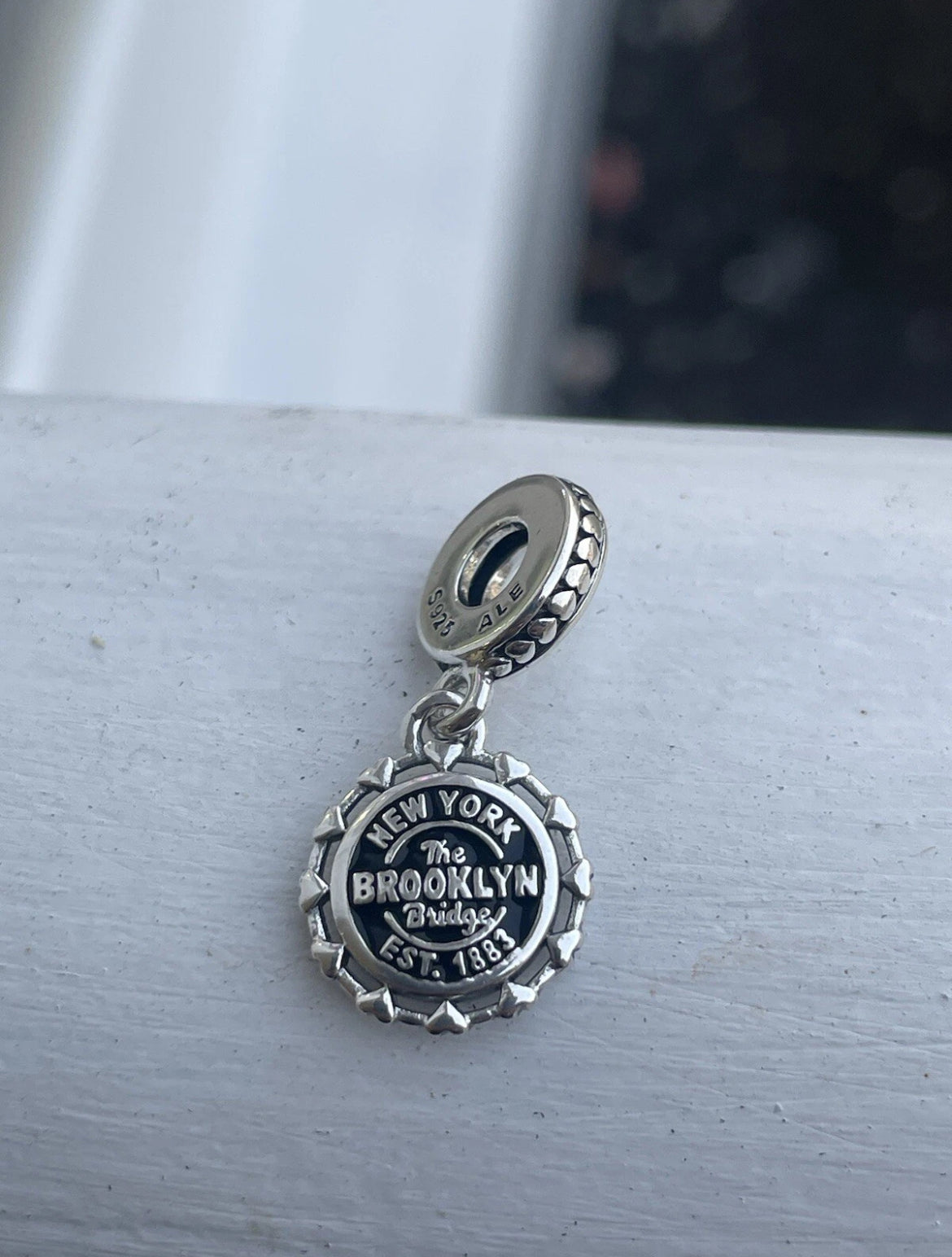 Pandora New York City Exclusive Brooklyn Bridge Dangle Charm