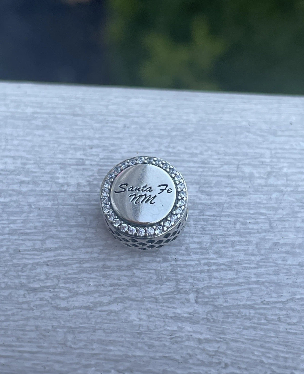 Pandora Santa Fe New Mexico State Exclusive Round Signet Charm