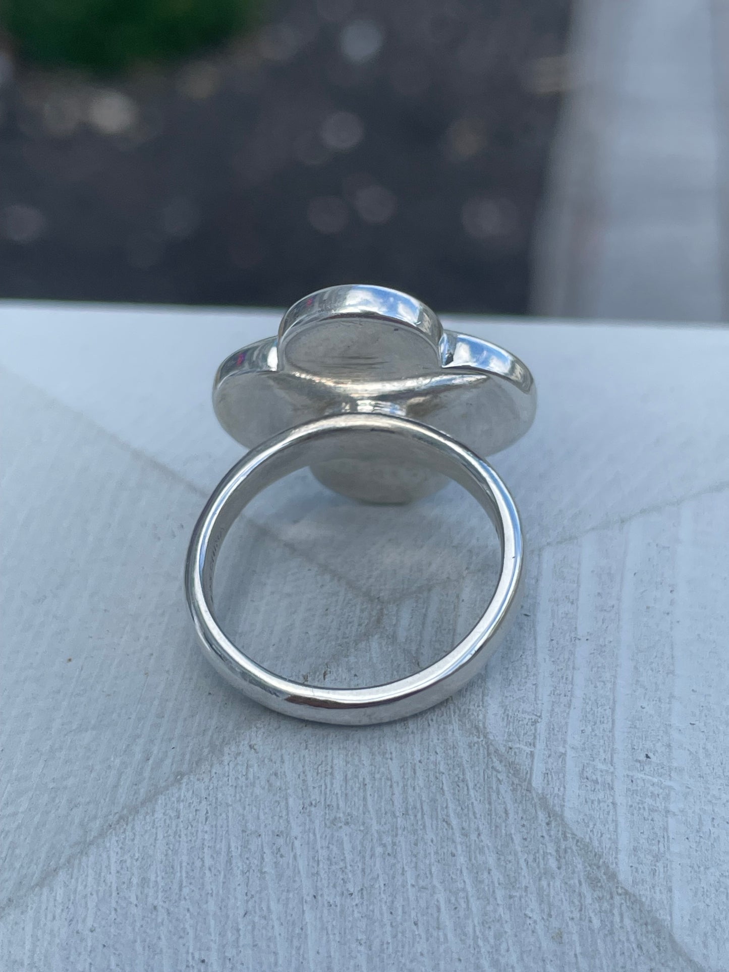 925 Sterling Silver Designer Heidi Klum Tigereye Clover Ring