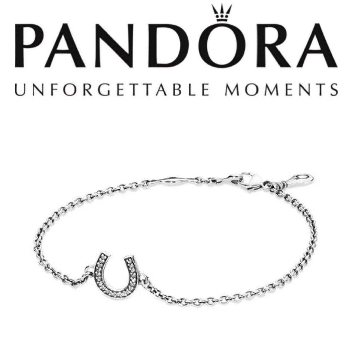 Pandora Lucky Horseshoe Silver Bracelet