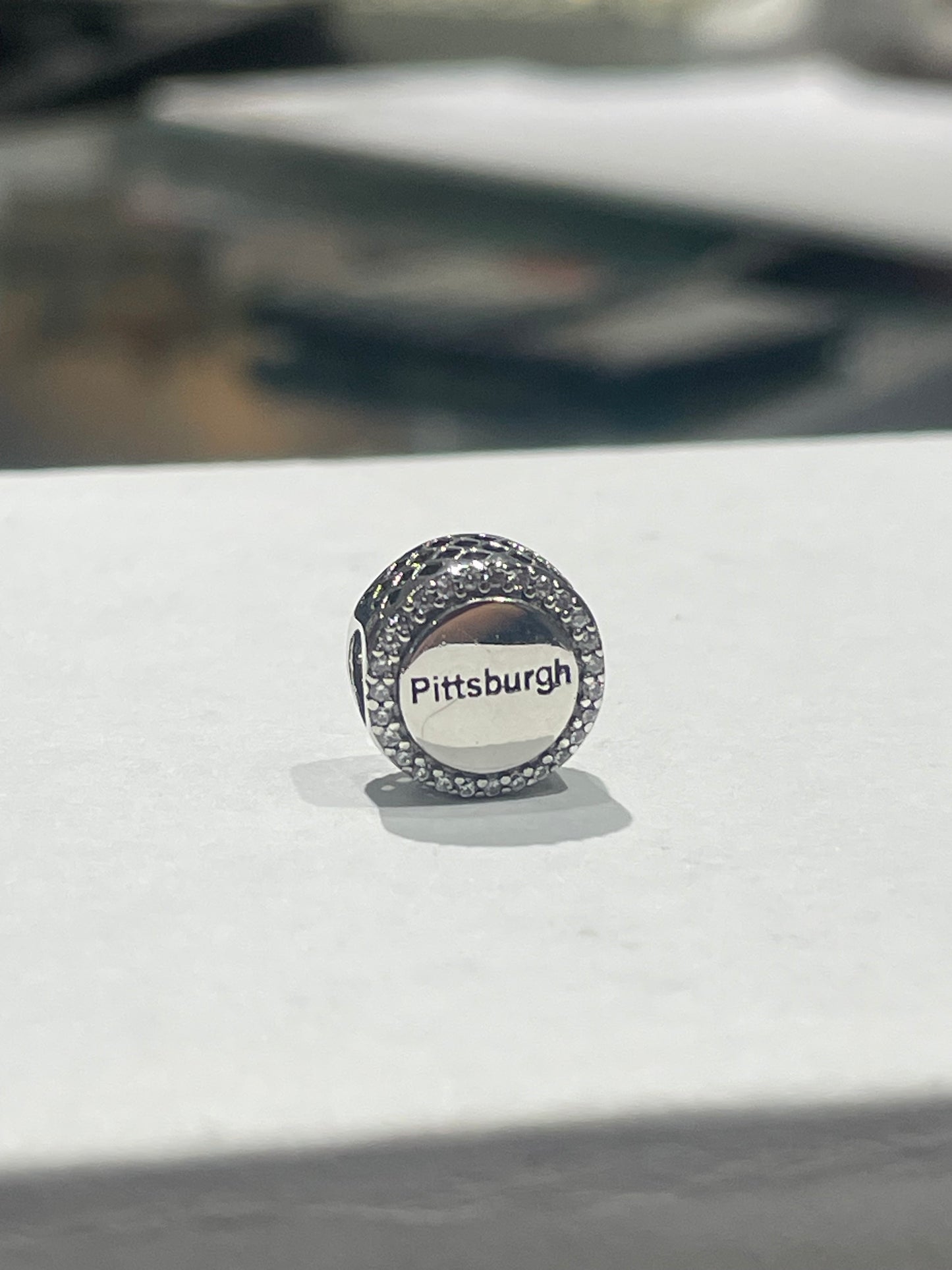 Pandora Pittsburgh Pennsylvania Exclusive Flag Signet Charm