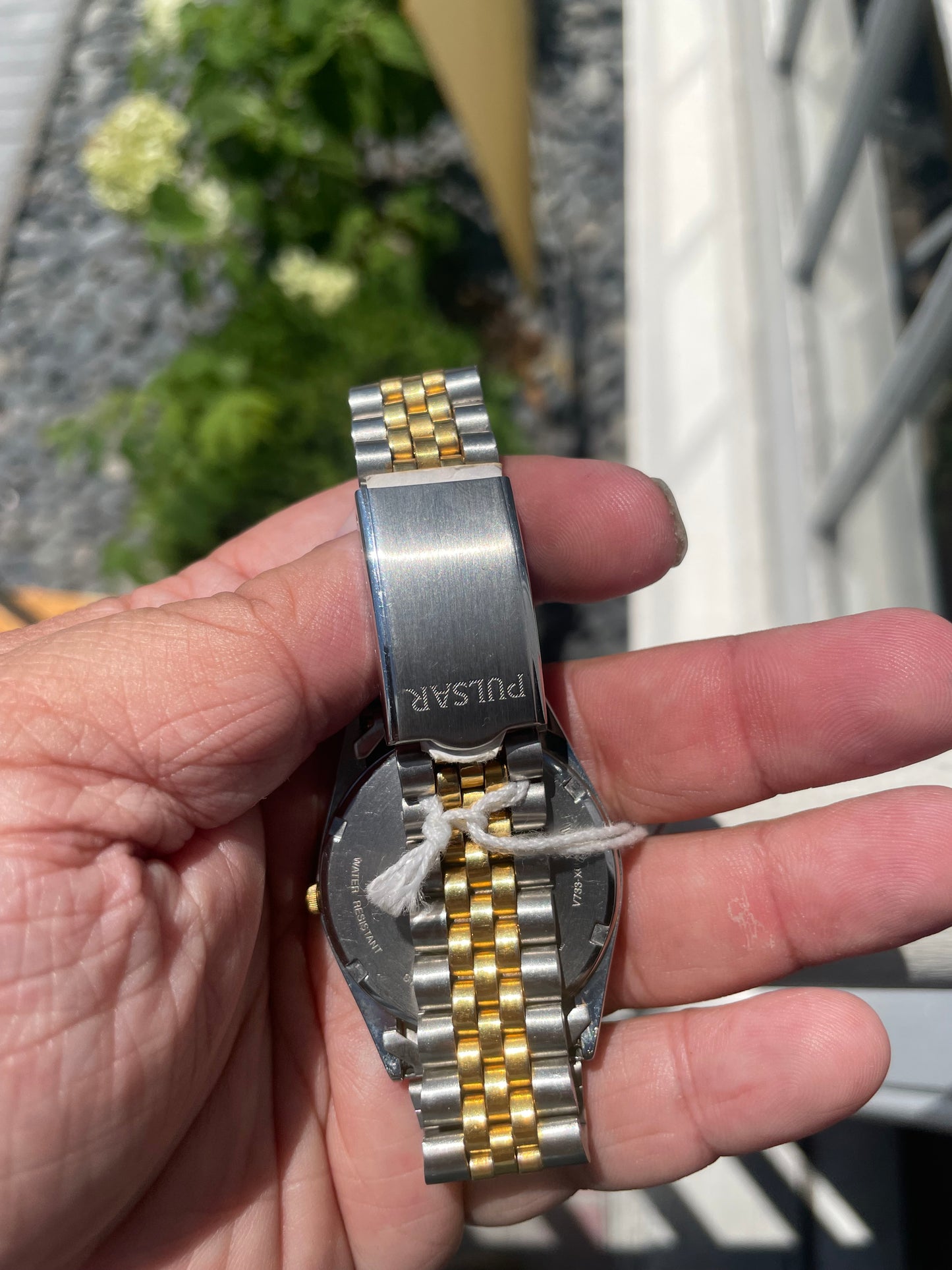 Men’s Vintage Two-tone Pulsar Watch
