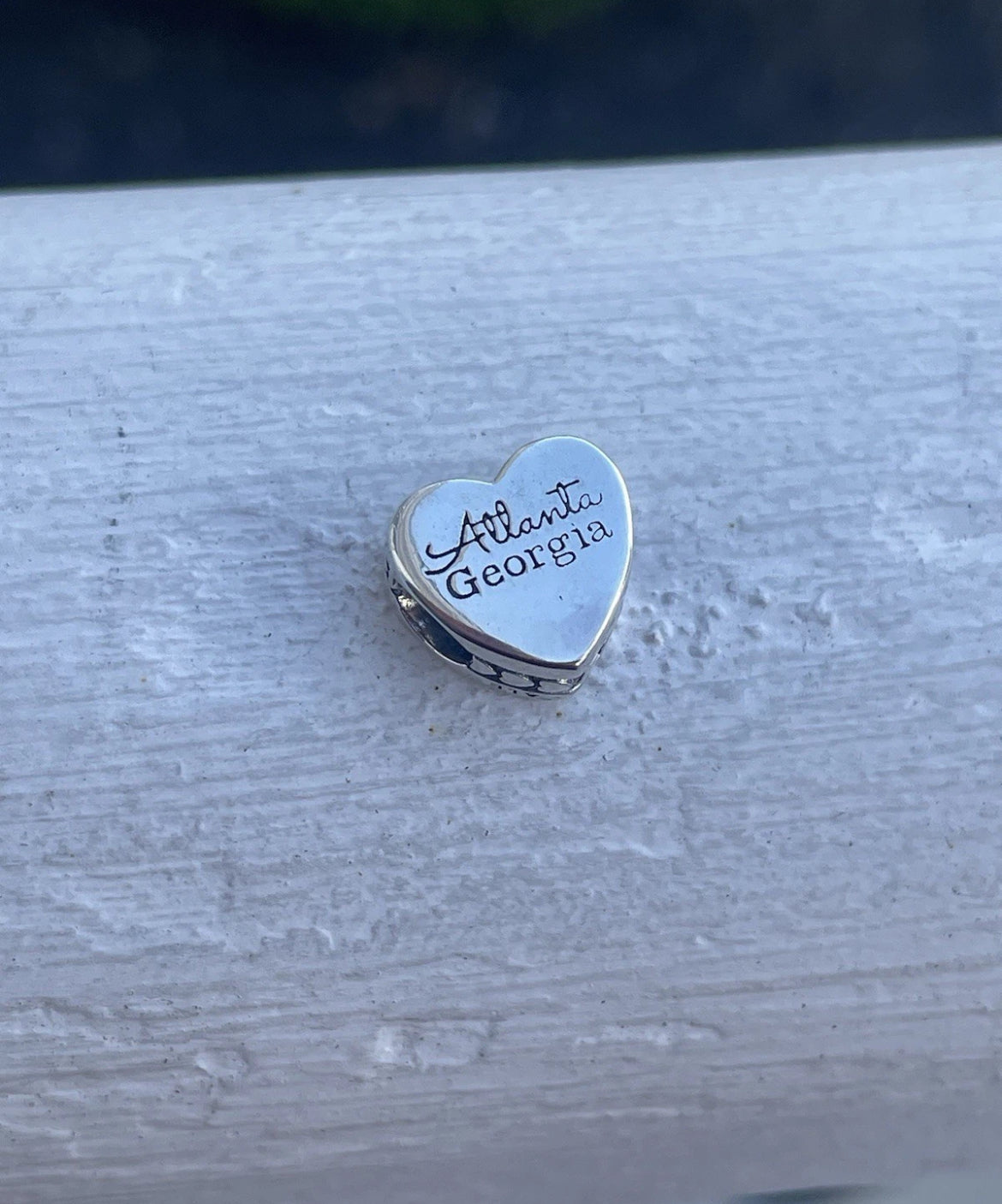 Pandora Atlanta Georgia State Exclusive Travel Destination Heart Charm