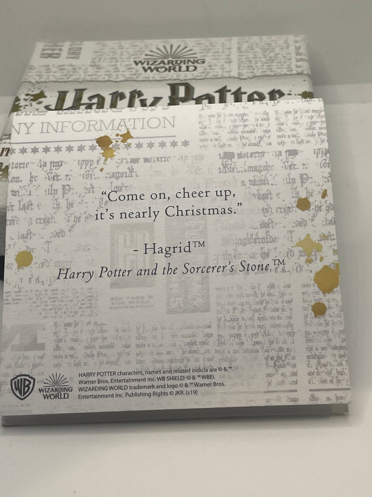 NWT Alex and Ani Harry Potter "I'd Rather Stay At Hogwarts This Christmas" Bracelet