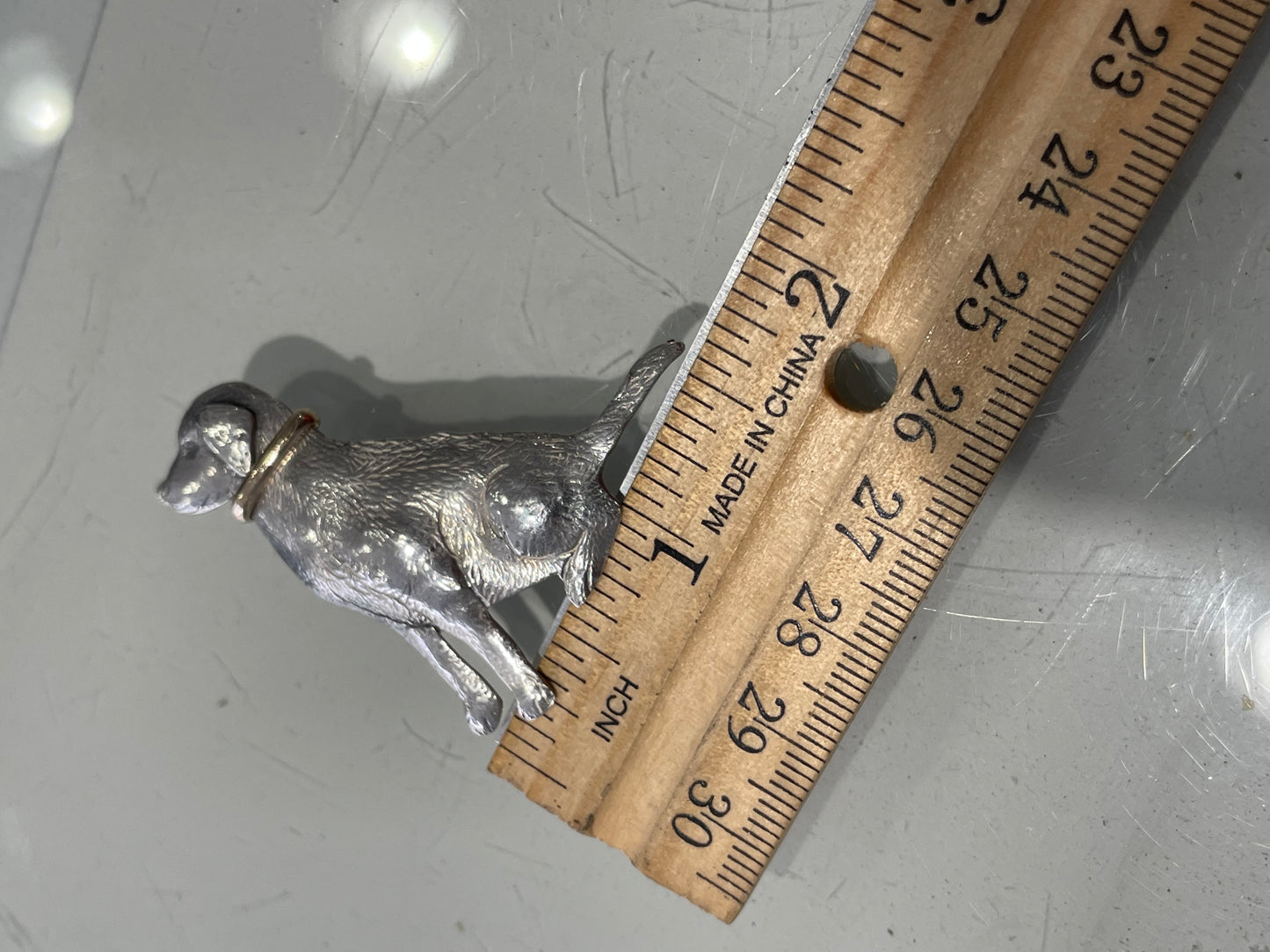 925 Sterling Silver Courtney Design Labrador Retriever Pendant/Pin