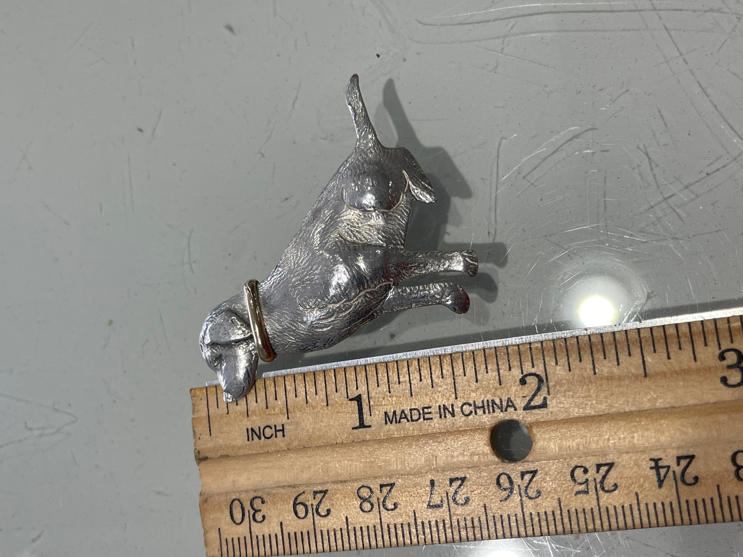 925 Sterling Silver Courtney Design Labrador Retriever Pendant/Pin