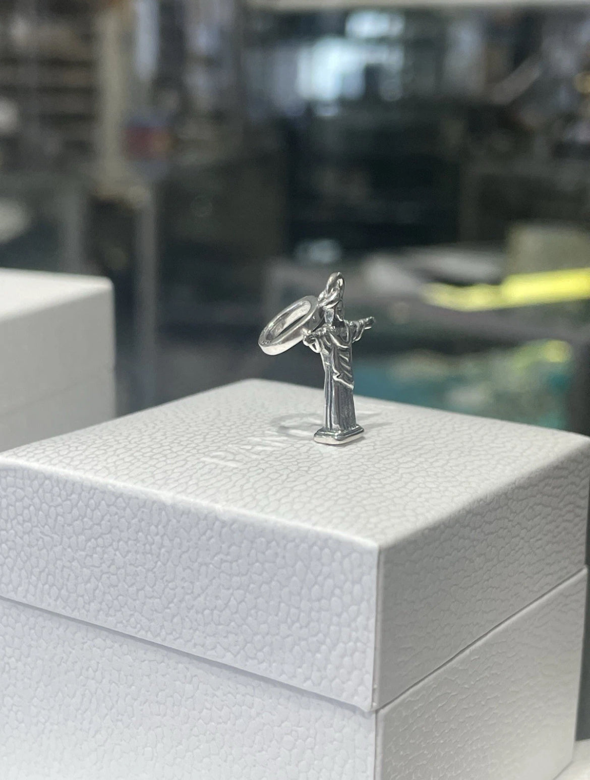 NEW Rare Pandora Brazil Country Exclusive Christ The Redeemer Statue Charm