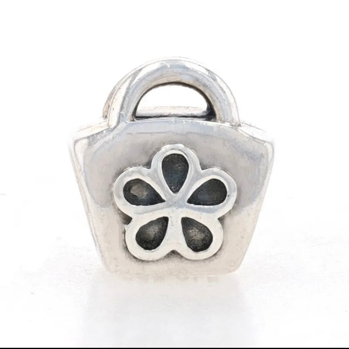 Pandora Silver Pink CZ Purse 790309PCZ Retired