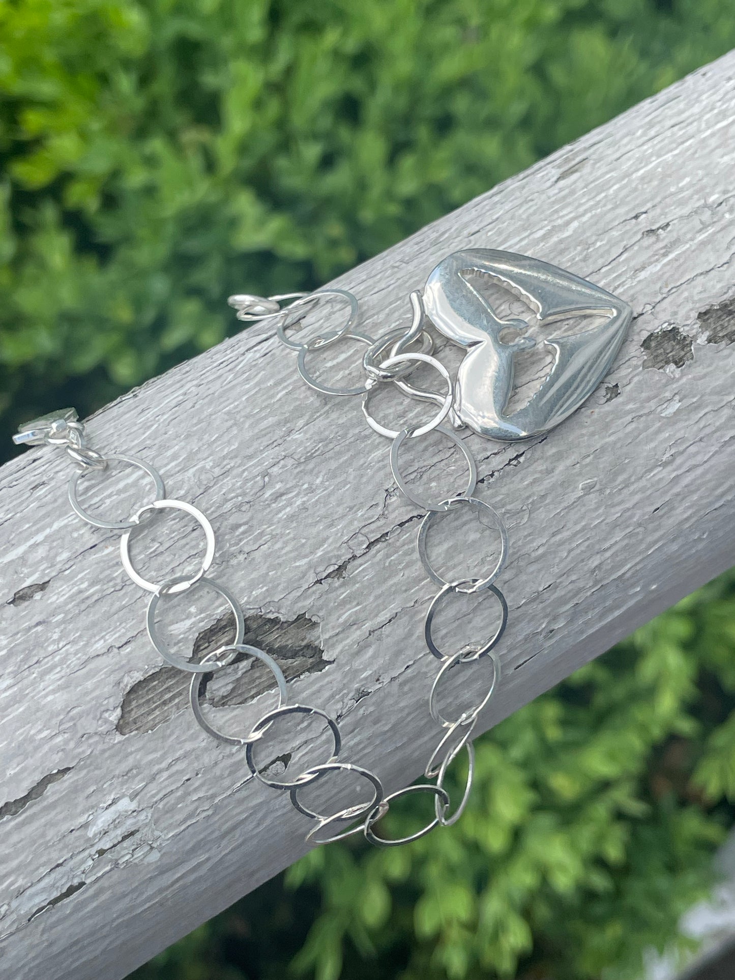 925 Sterling Silver Guardian Angel Charm Bracelet