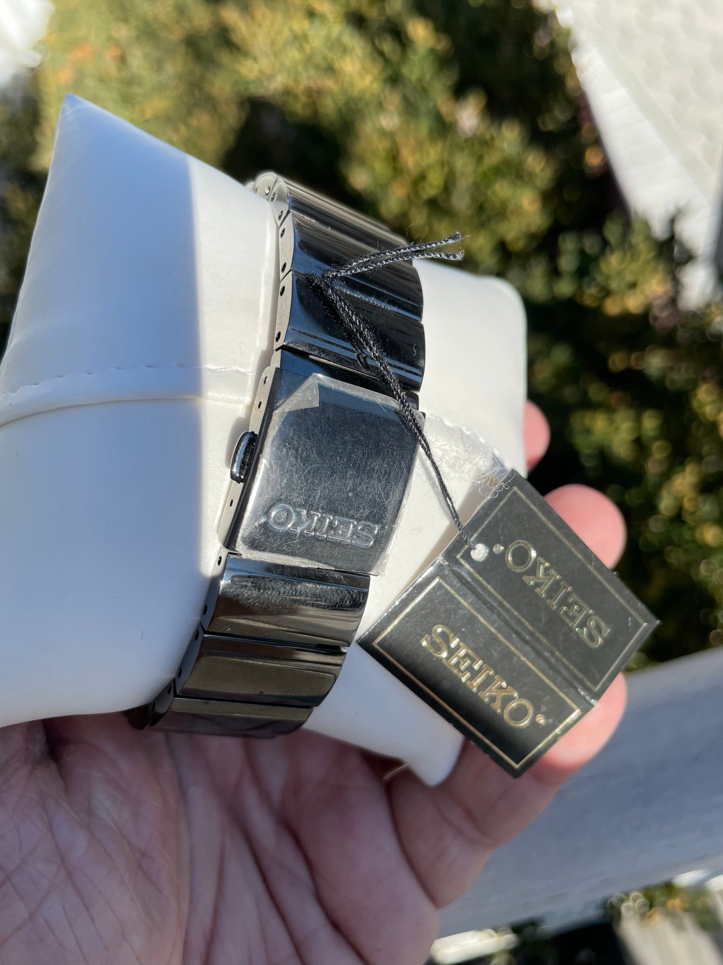 Men’s Stealth Black SEIKO Watch Model SNDD57 New In Box