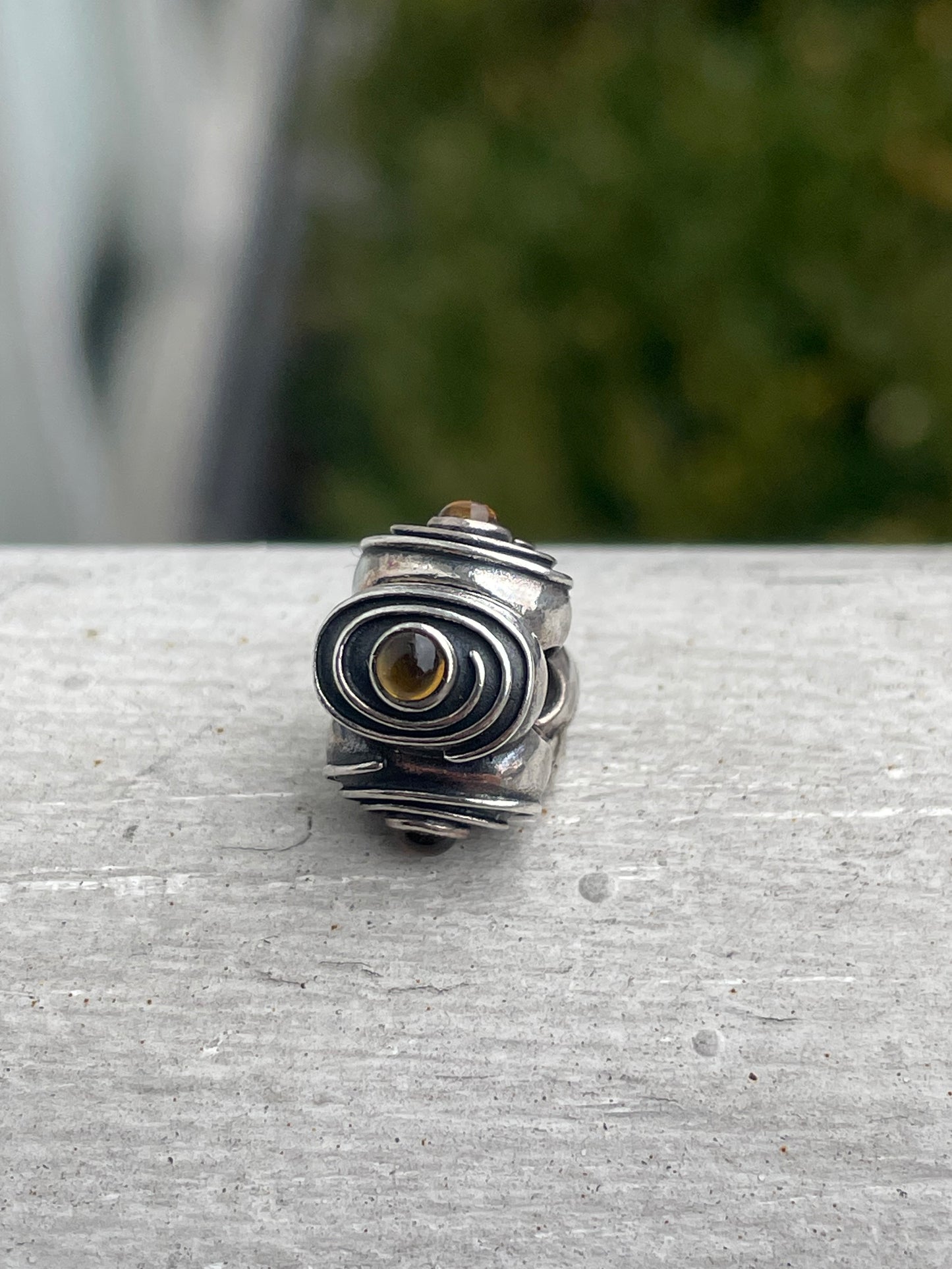 Pandora Sterling Silver Yellow Citrine HYPNOTIZE Clip #790560CI