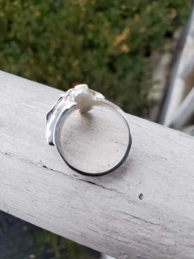 925 Sterling Silver Men’s Sideways Cross Ring