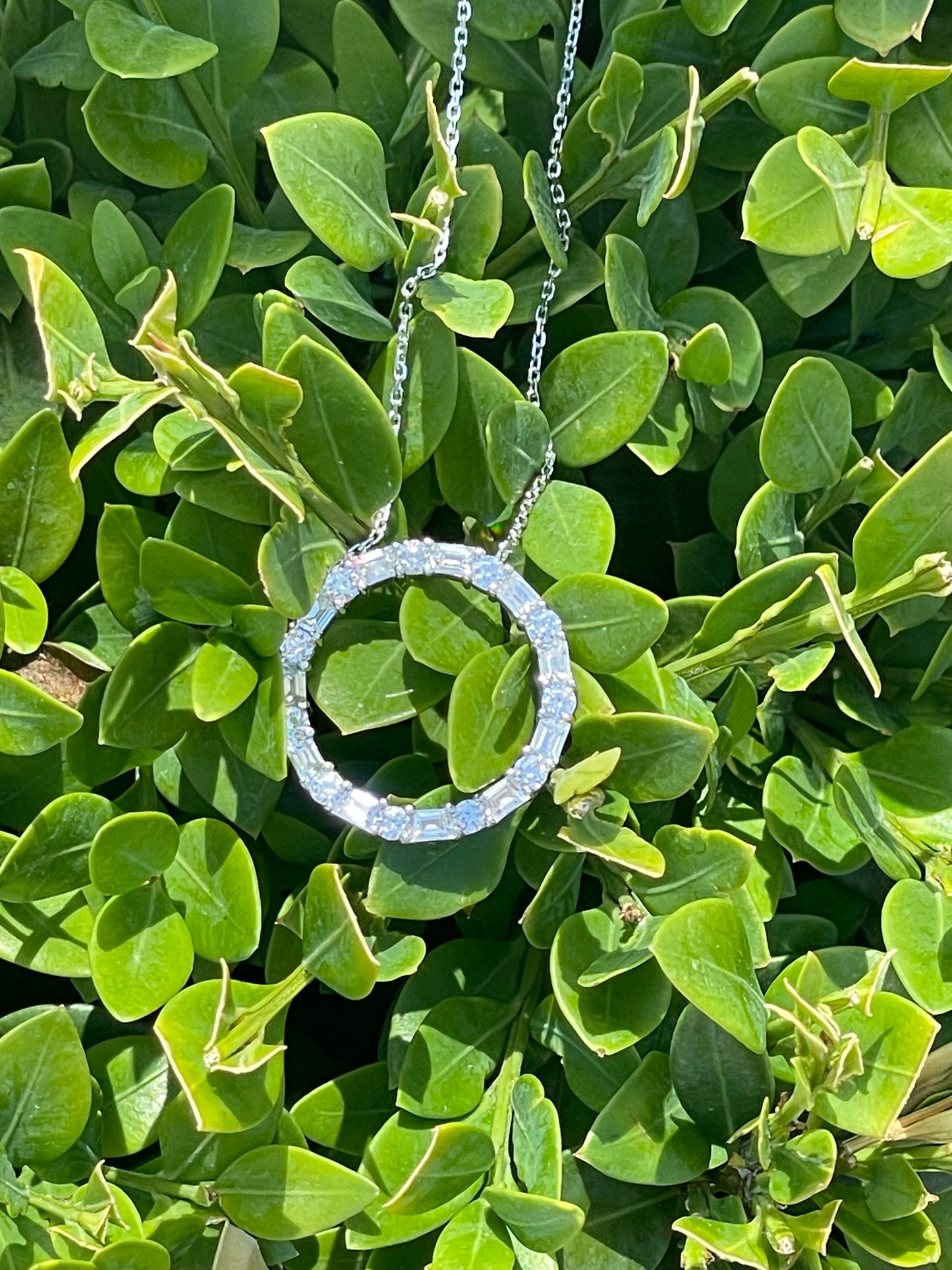 925 Sterling Silver Circle of Life Necklace