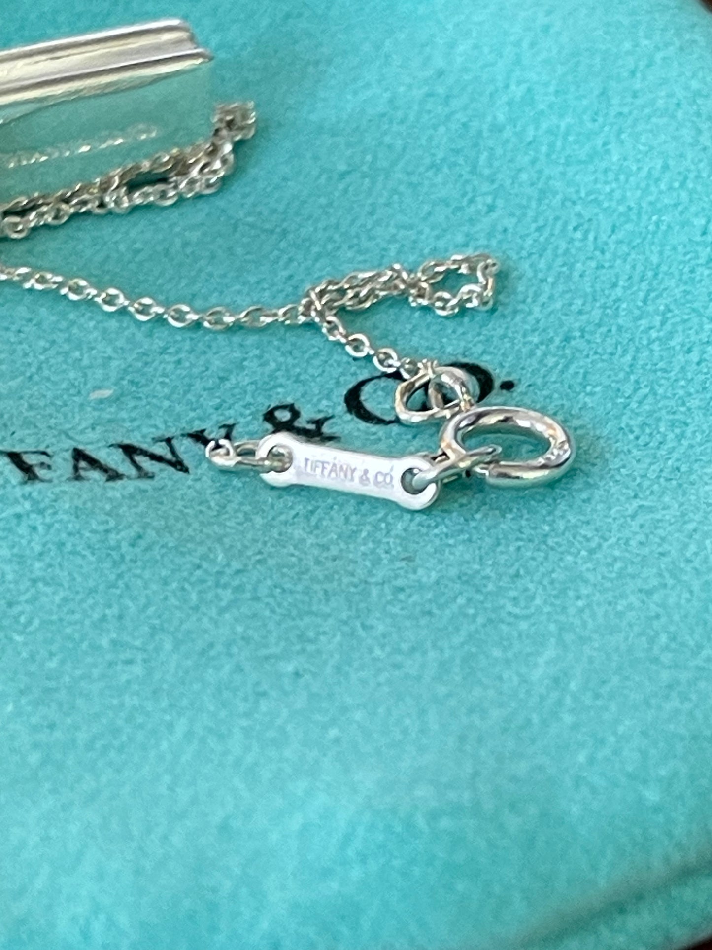 Designer Tiffany & Co. Paloma Picasso Love Bar Diamond Necklace
