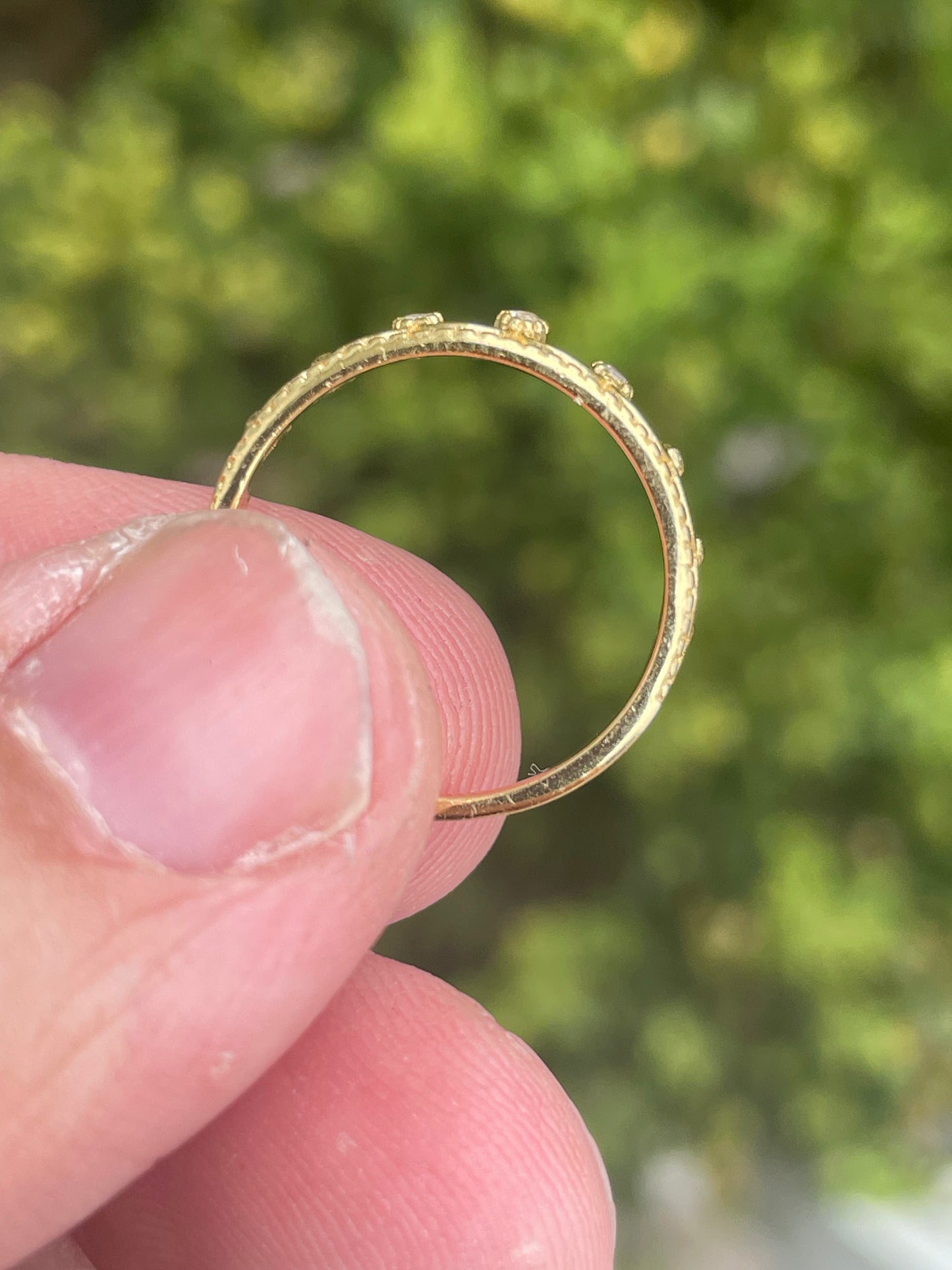 925 Sterling Silver Vermeil Queens Crown Ring