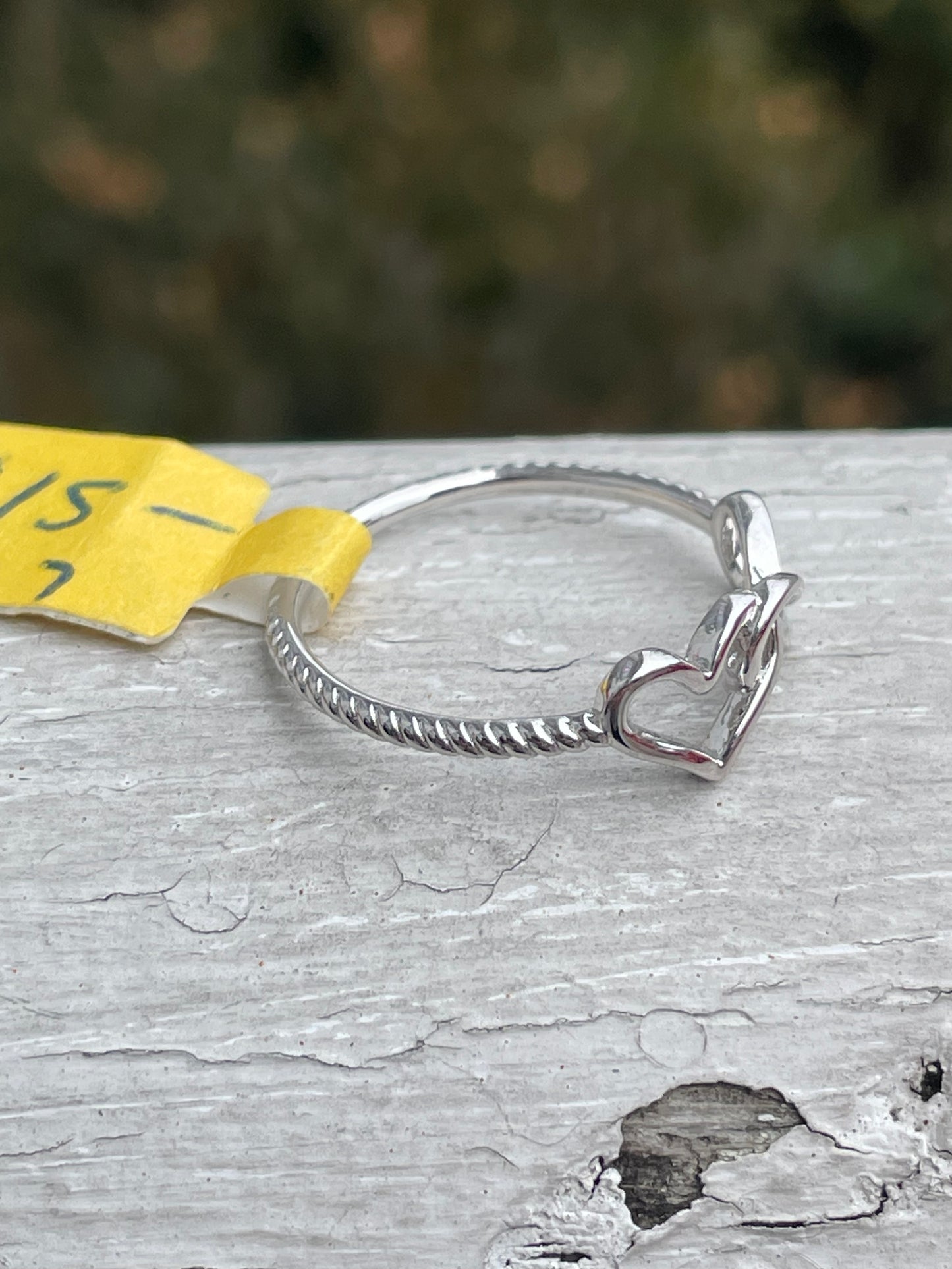 925 Sterling Silver My Love Is Infinite Wrap Around Ring
