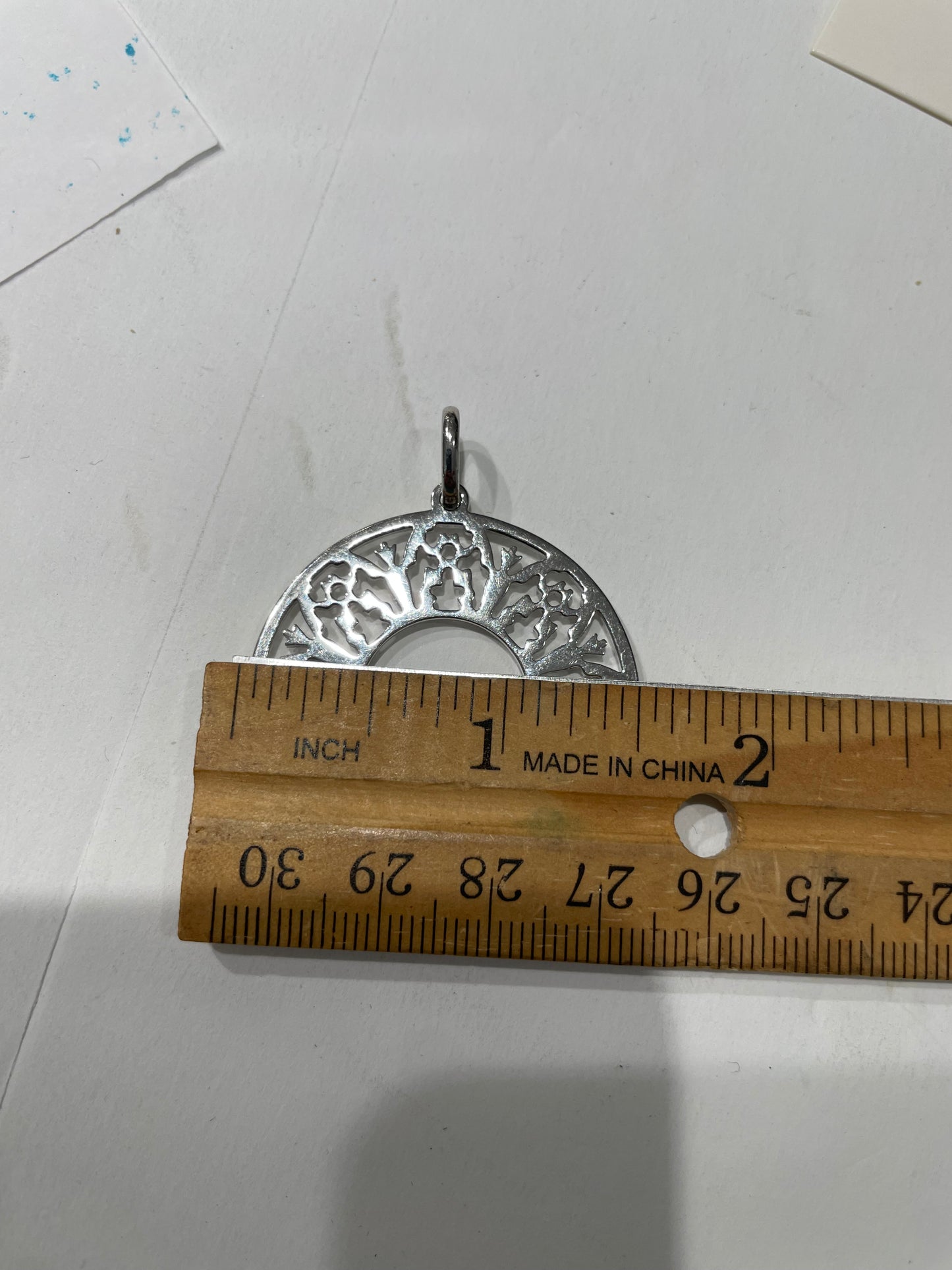 925 Sterling Silver Sahasara Chakra Pendant Charm