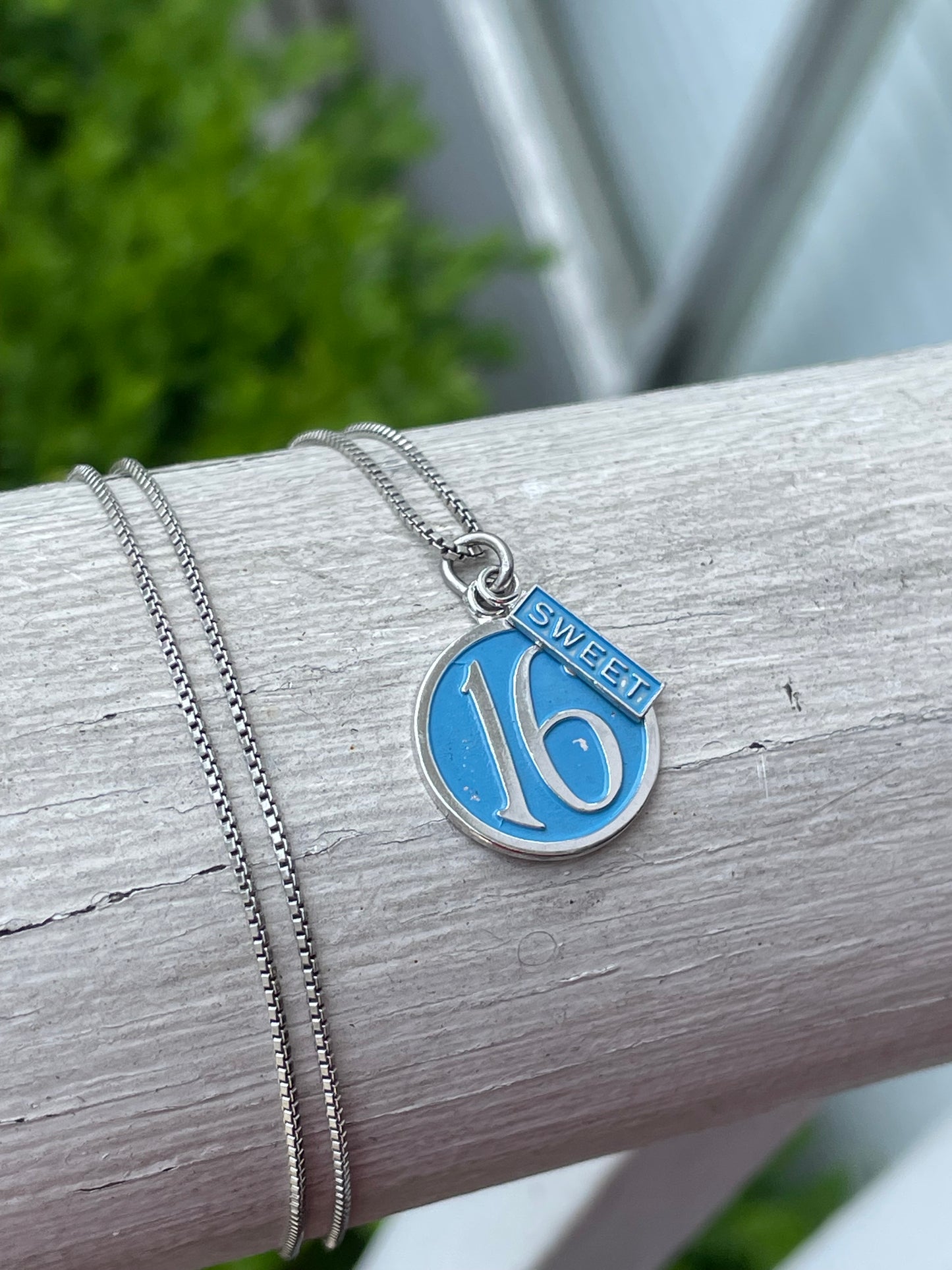 925 Sterling Silver Sweet 16 Necklace