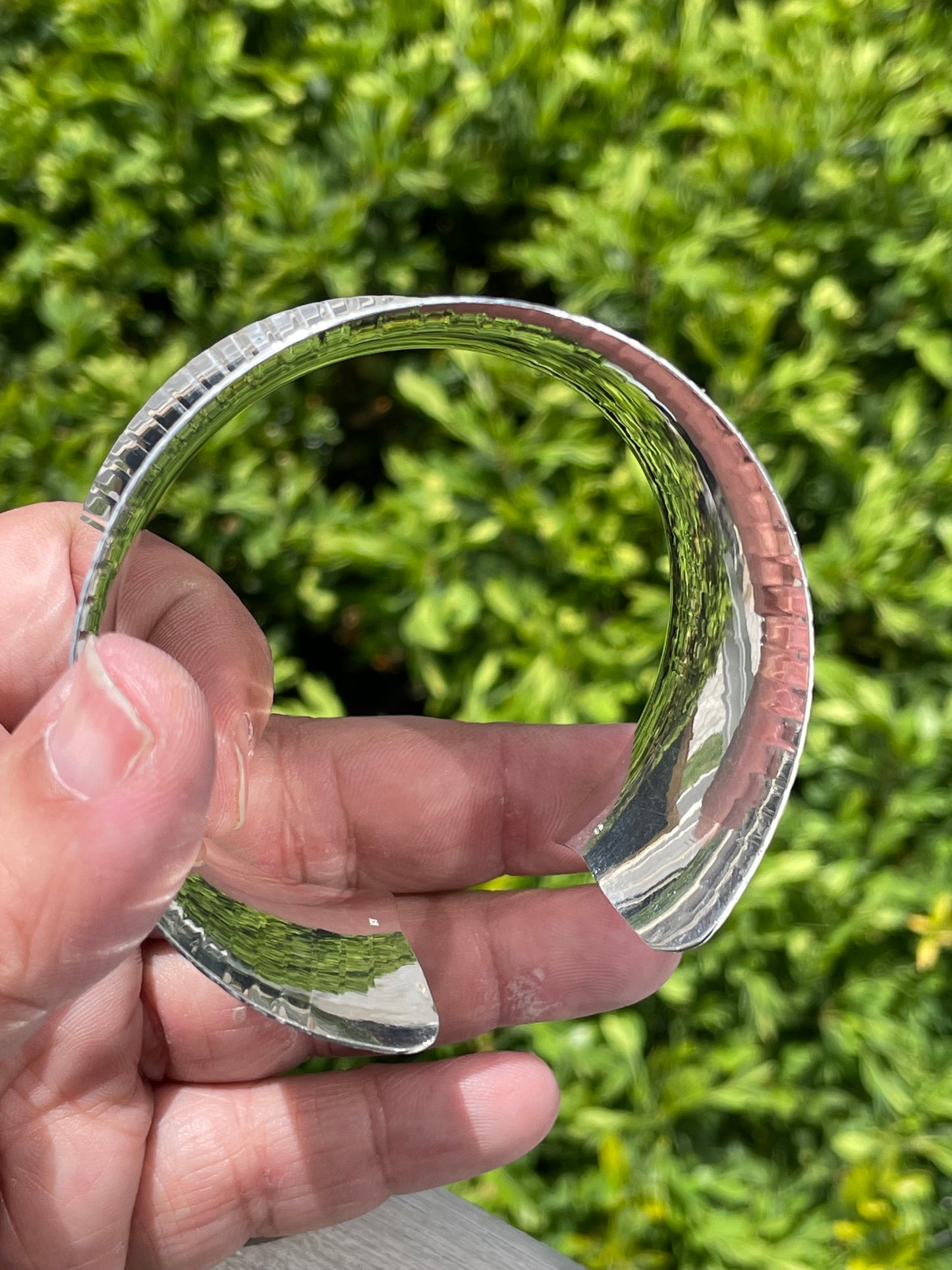 Designer JCM Jacmel 925 Sterling Silver Wide Cuff Bracelet