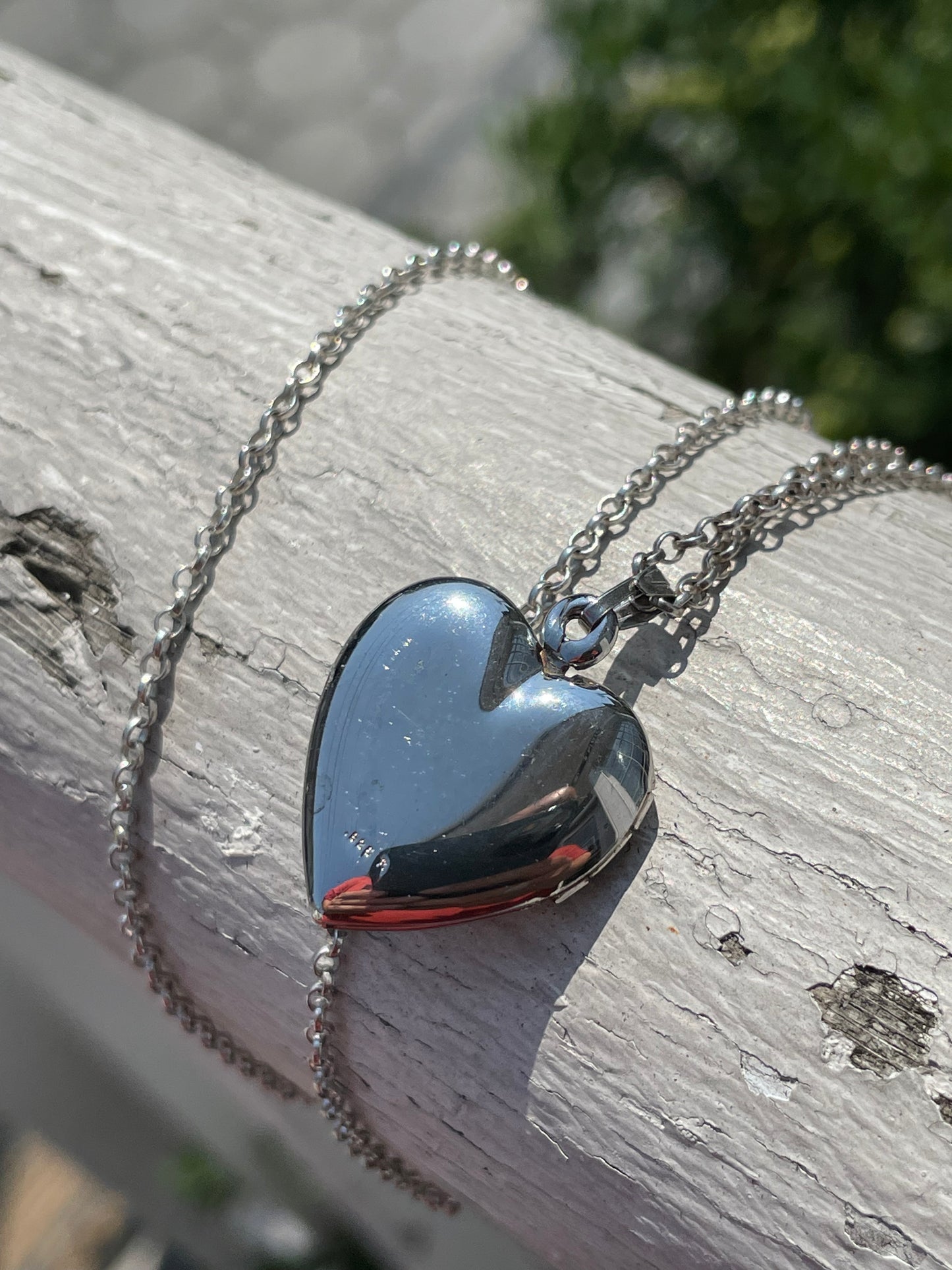 925 Sterling Silver Grandma Heart Locket