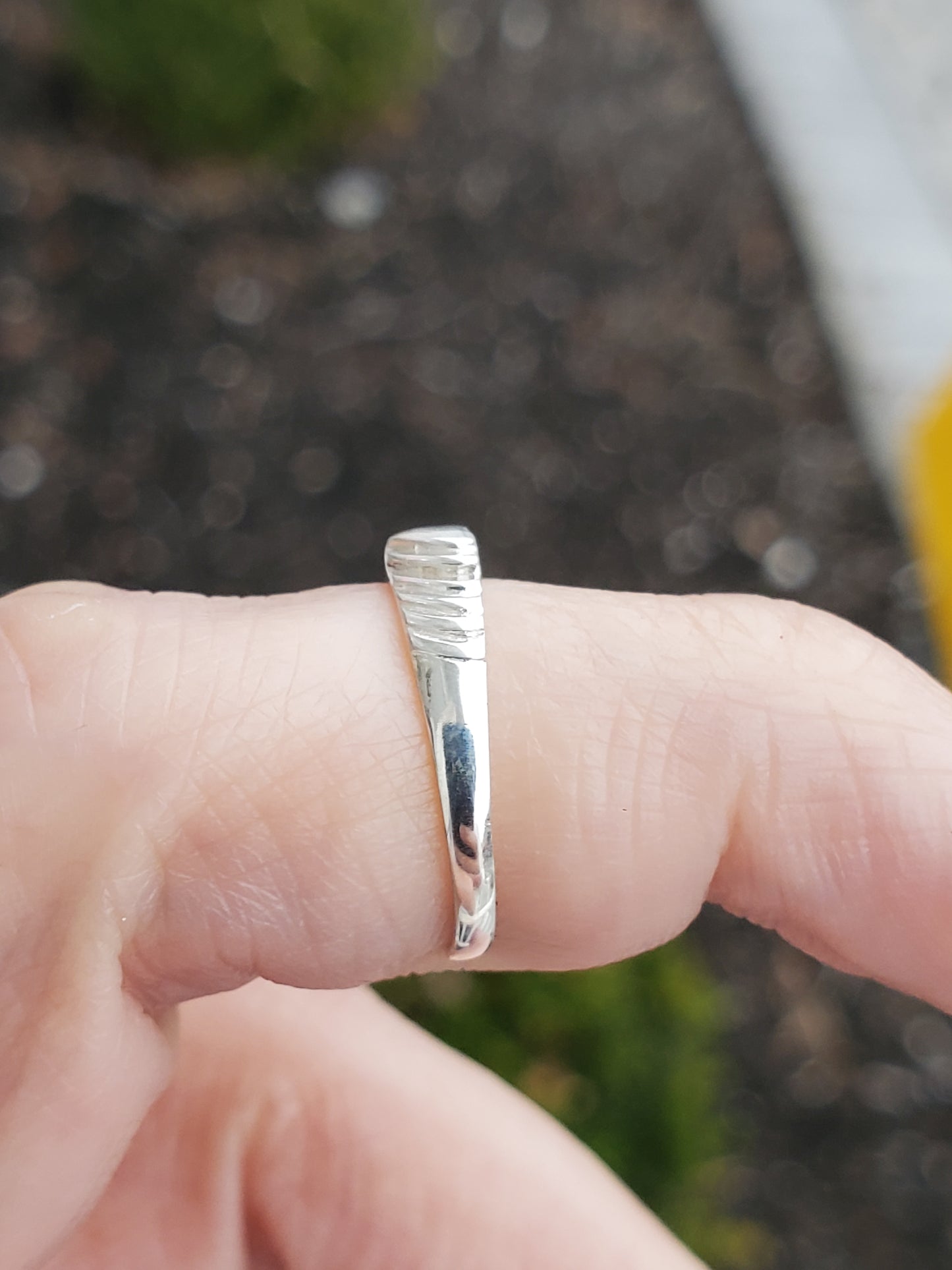 925 Sterling Silver Radiating Hearts Adjustable Toe/ Mid-Finger Ring