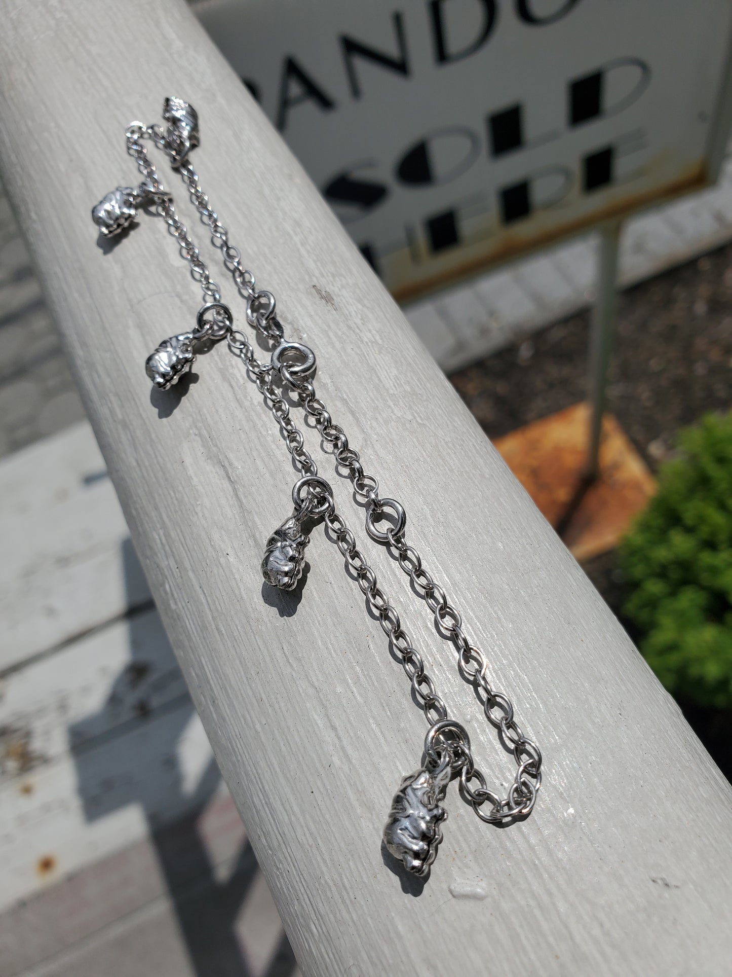925 Sterling Silver Lucky Elephant Anklet