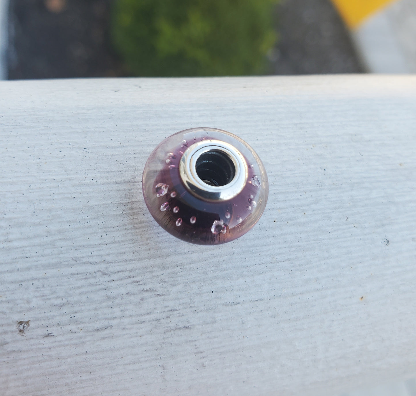 Pandora Purple Effervescent Murano Charm 791616CZ