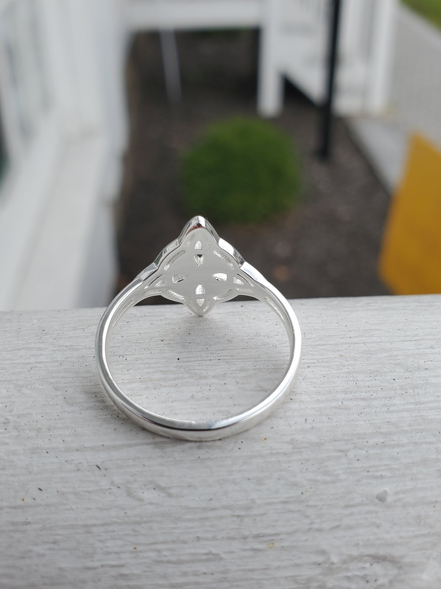 925 Sterling Silver Irish Celtic Knot Ring